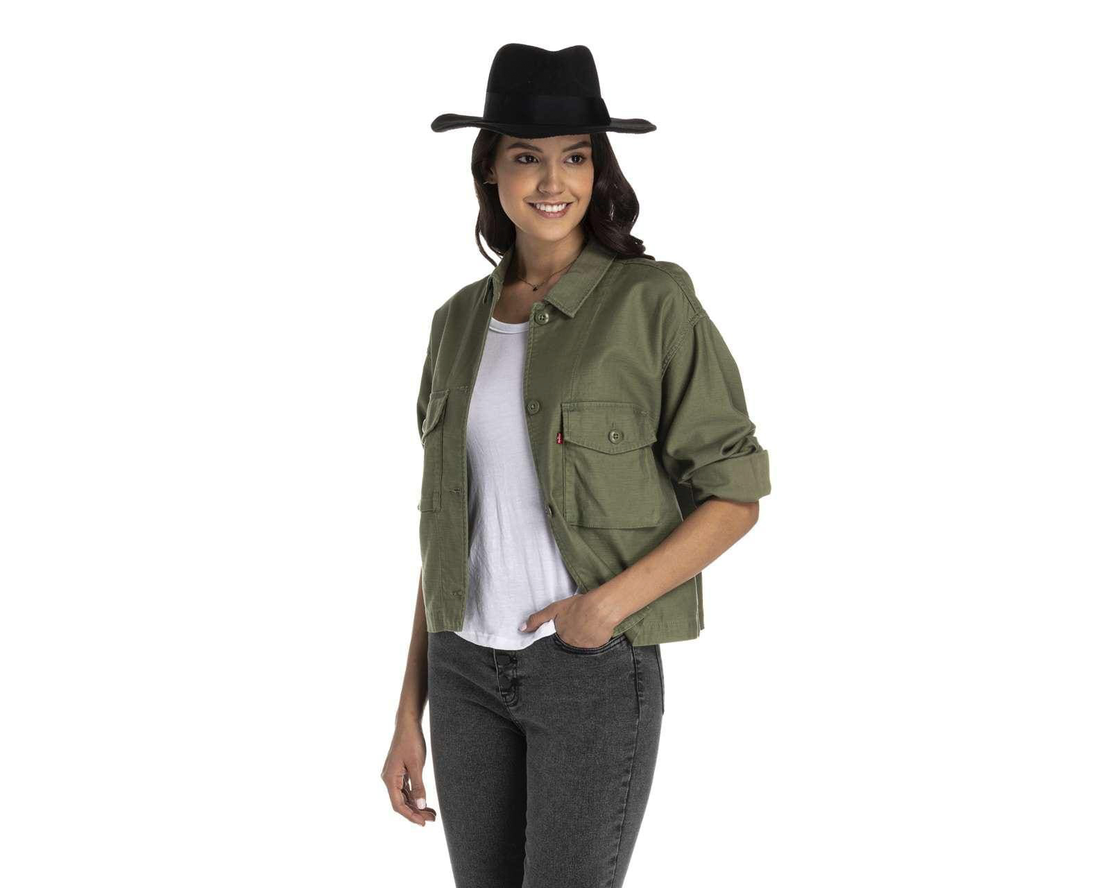 Chamarra Verde Levi´s para Mujer