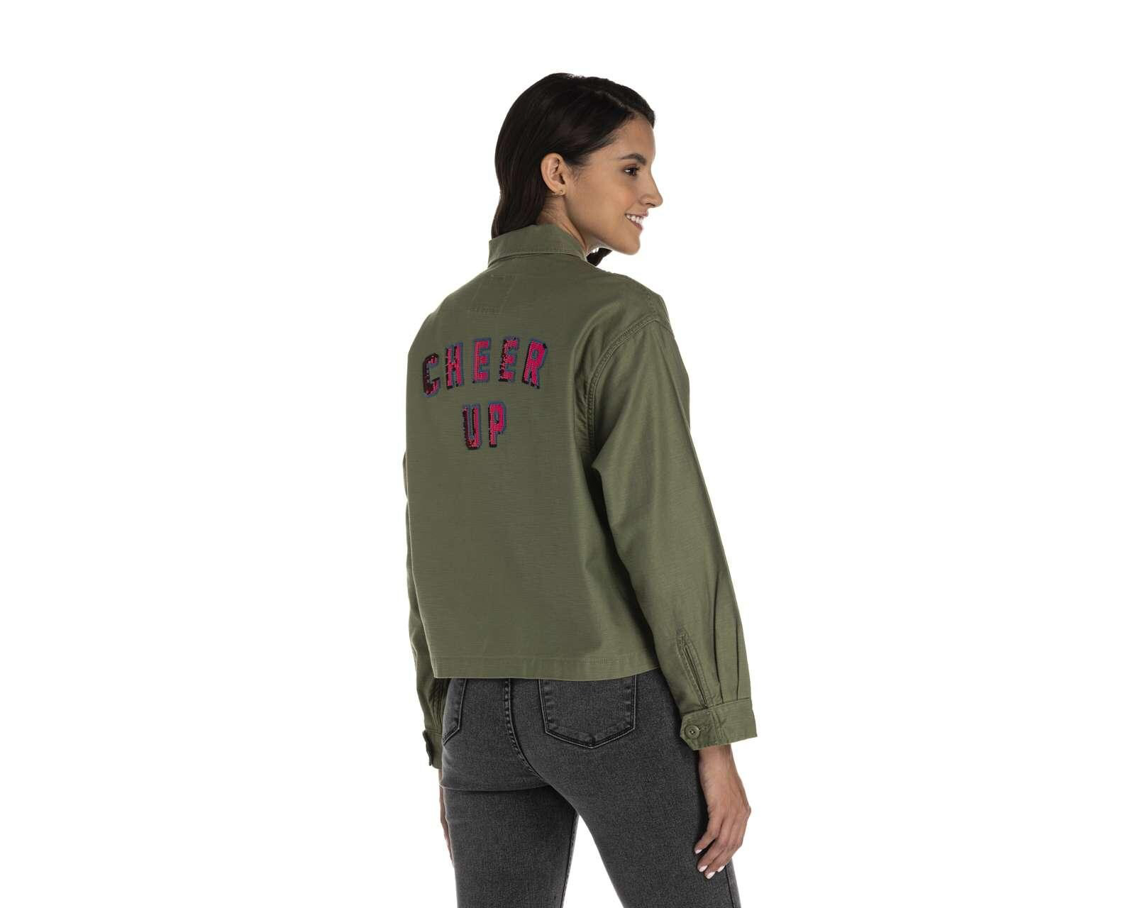 Foto 3 | Foto 3 | Chamarra Verde Levi´s para Mujer