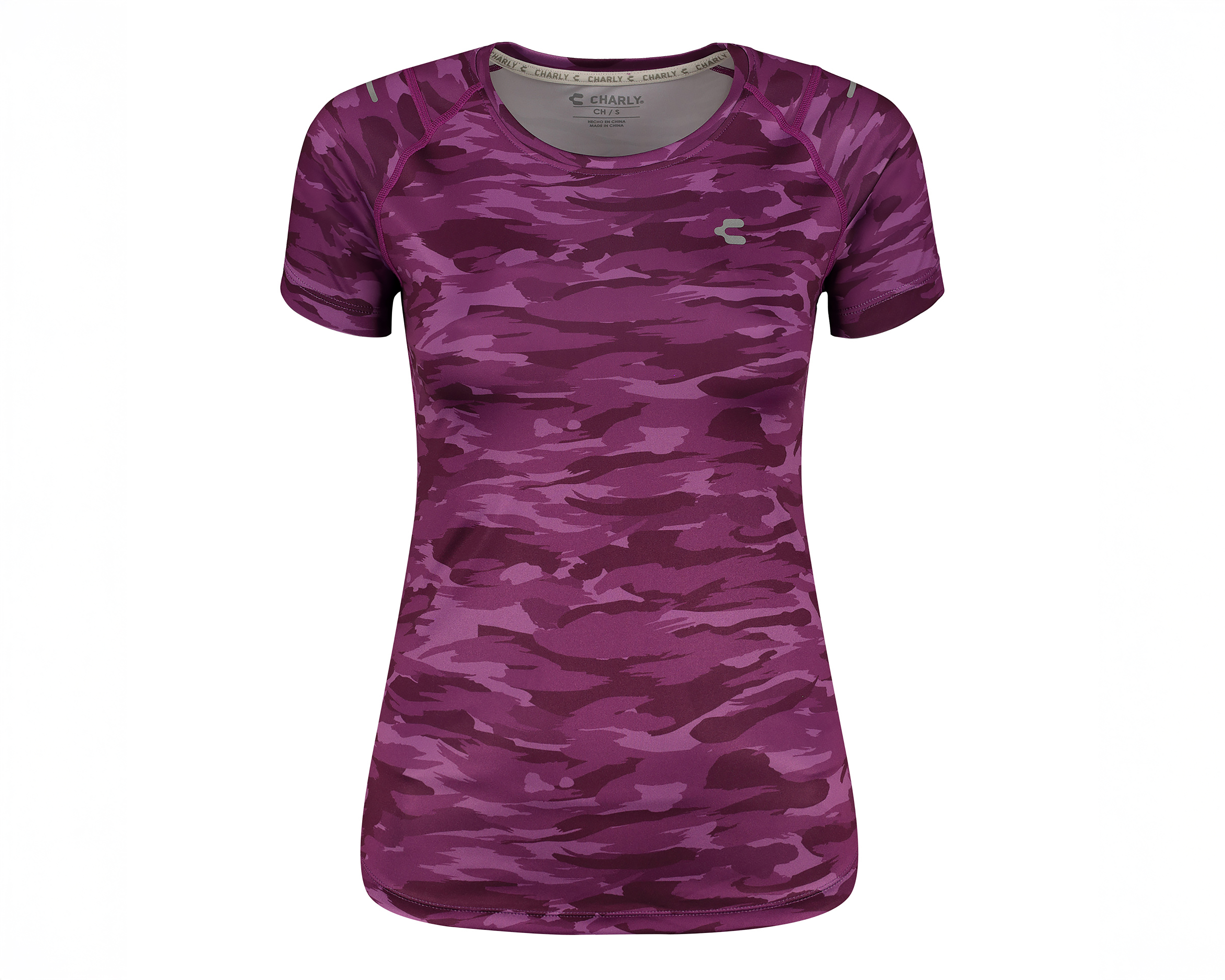 Foto 2 pulgar | Foto 1 | Playera de Entrenamiento Charly para Mujer