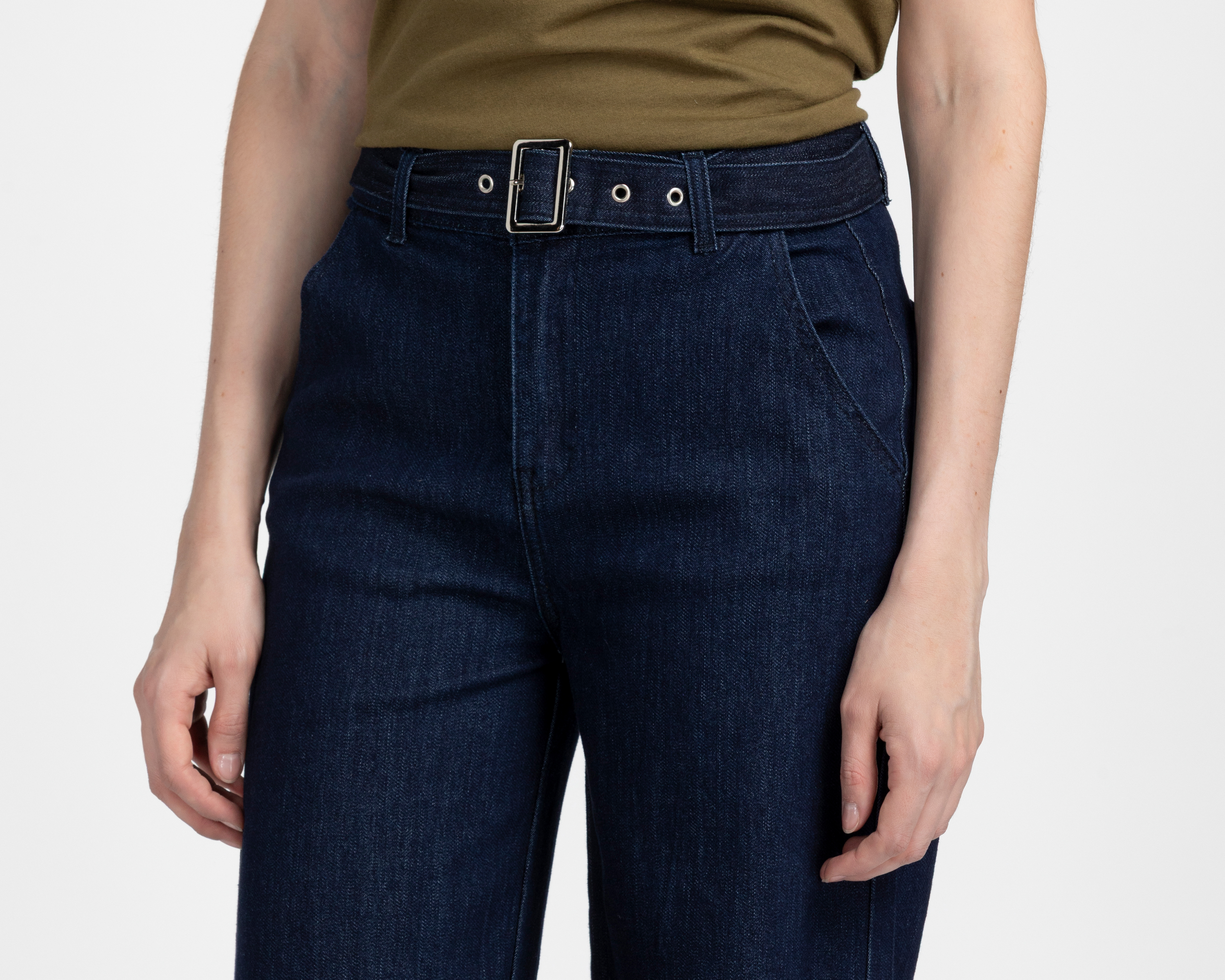 Foto 5 pulgar | Foto 4 | Jeans Wide Leg Sahara para Mujer