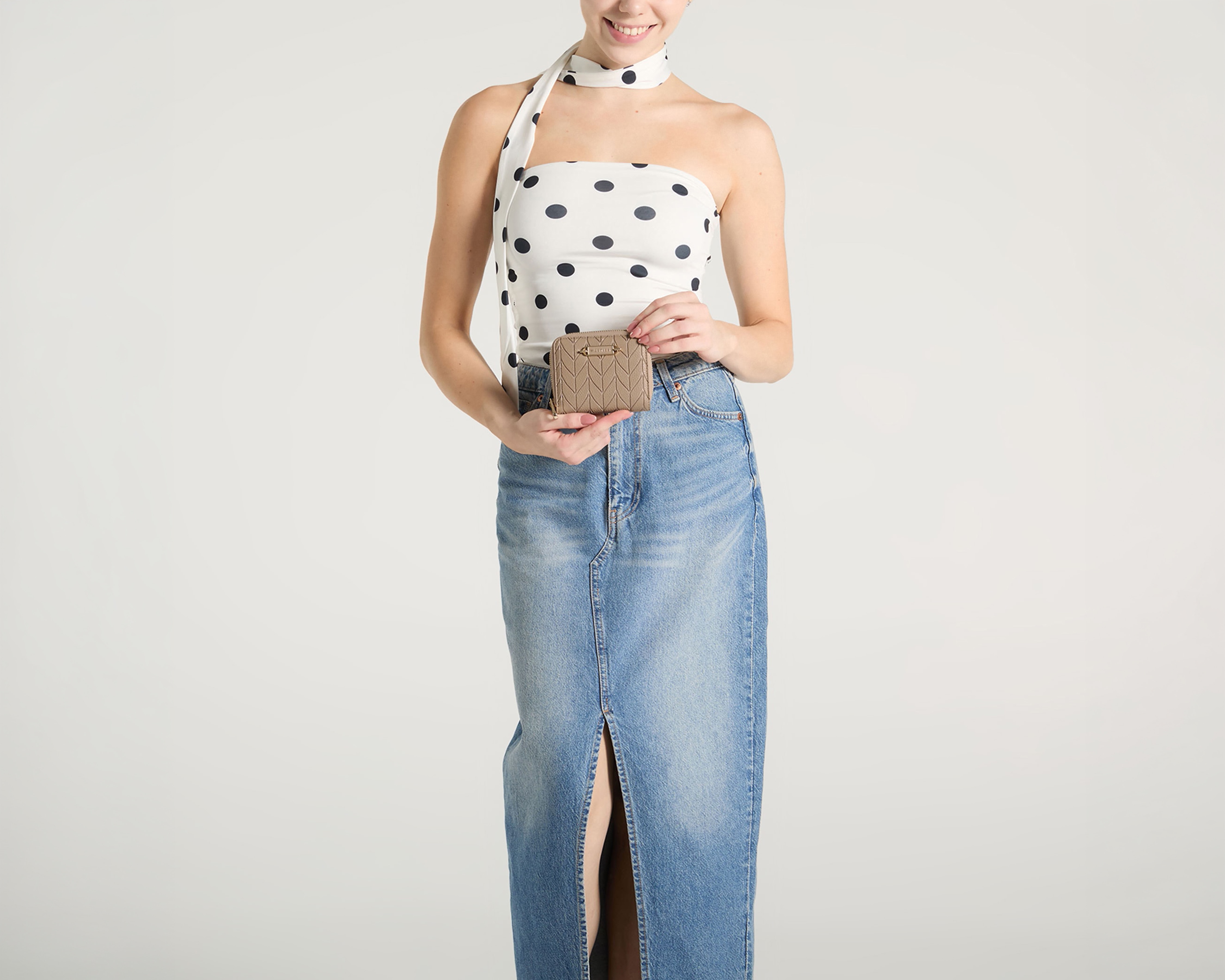 Foto 6 | Foto 6 | Monedero para Mujer Westies Beige