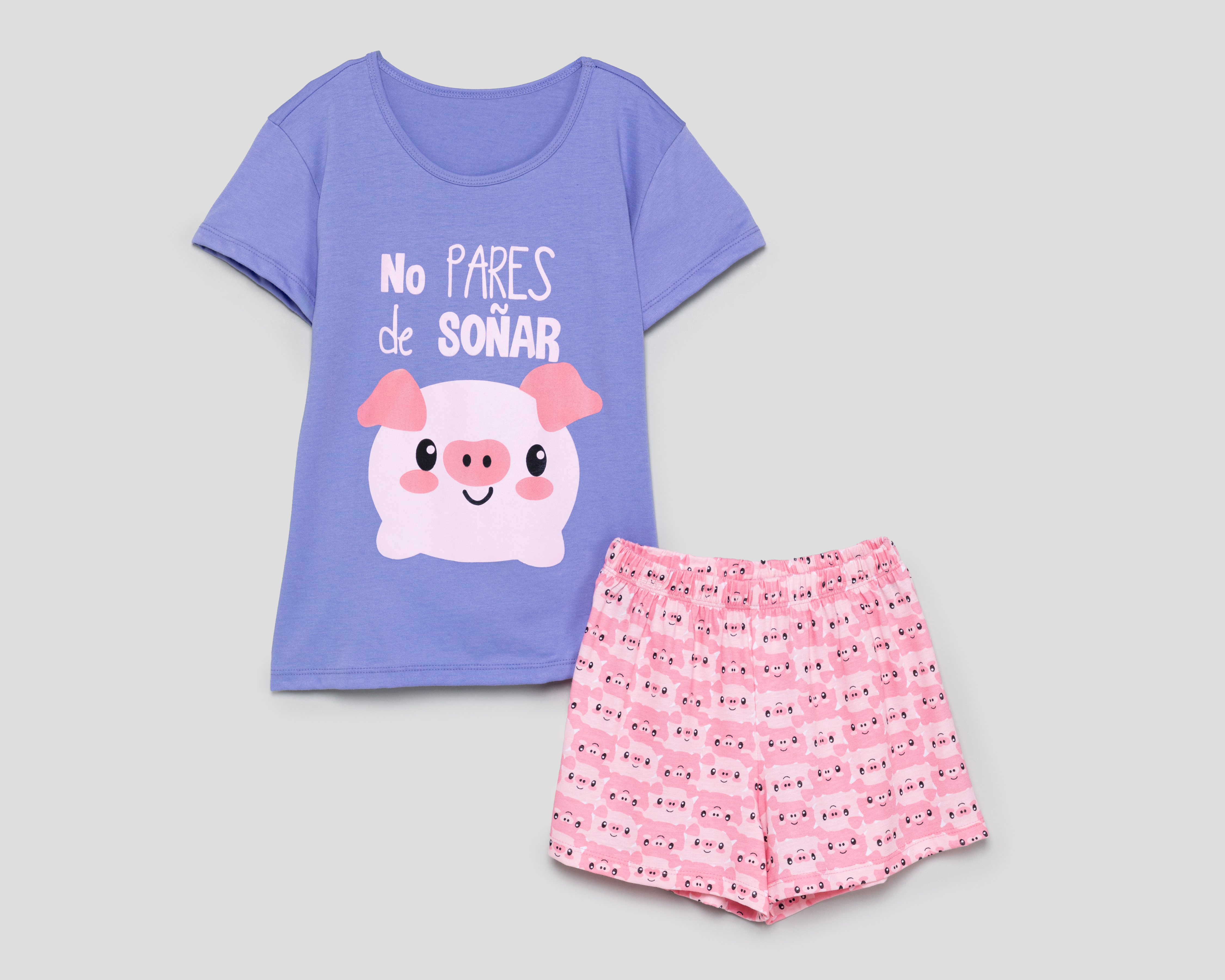 Foto 2 pulgar | Foto 1 | Pijama Lovest Estampada para Mujer