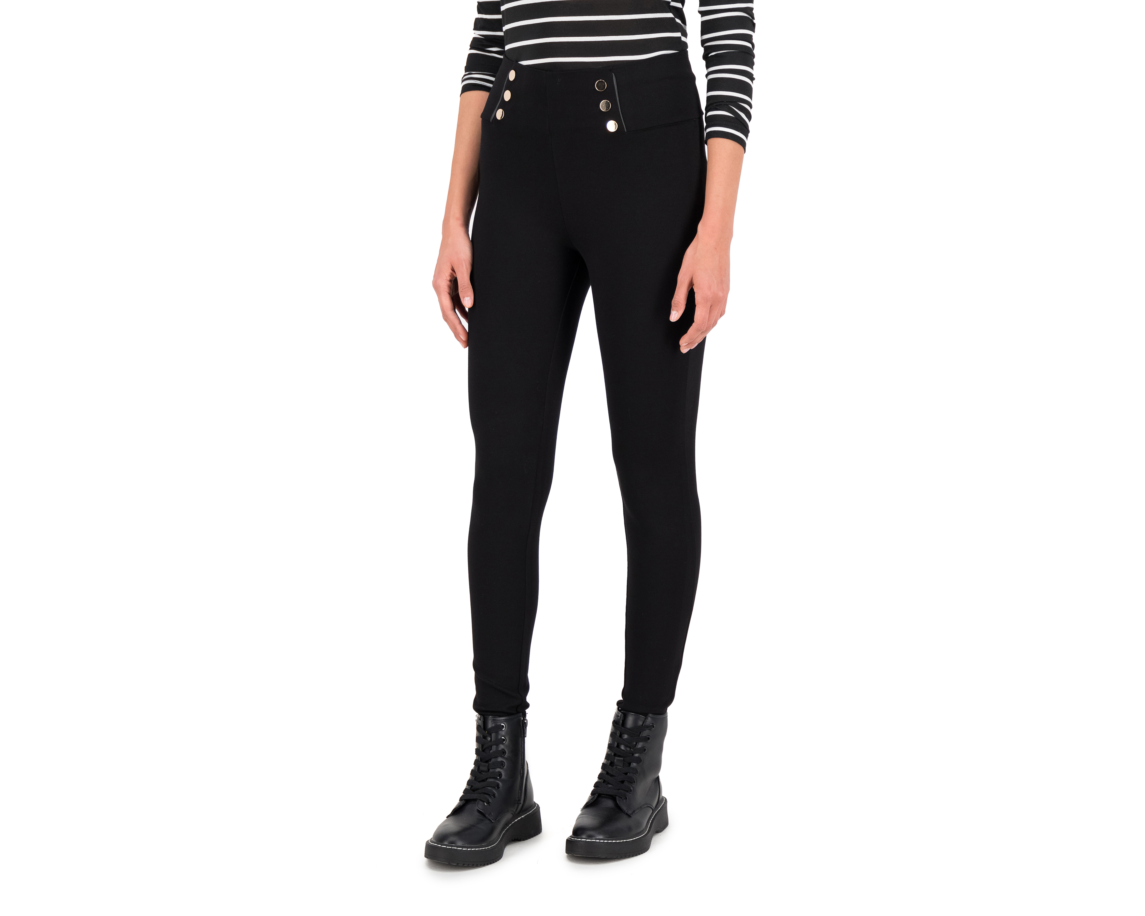 Foto 2 pulgar | Foto 1 | Leggings Sahara con Botones