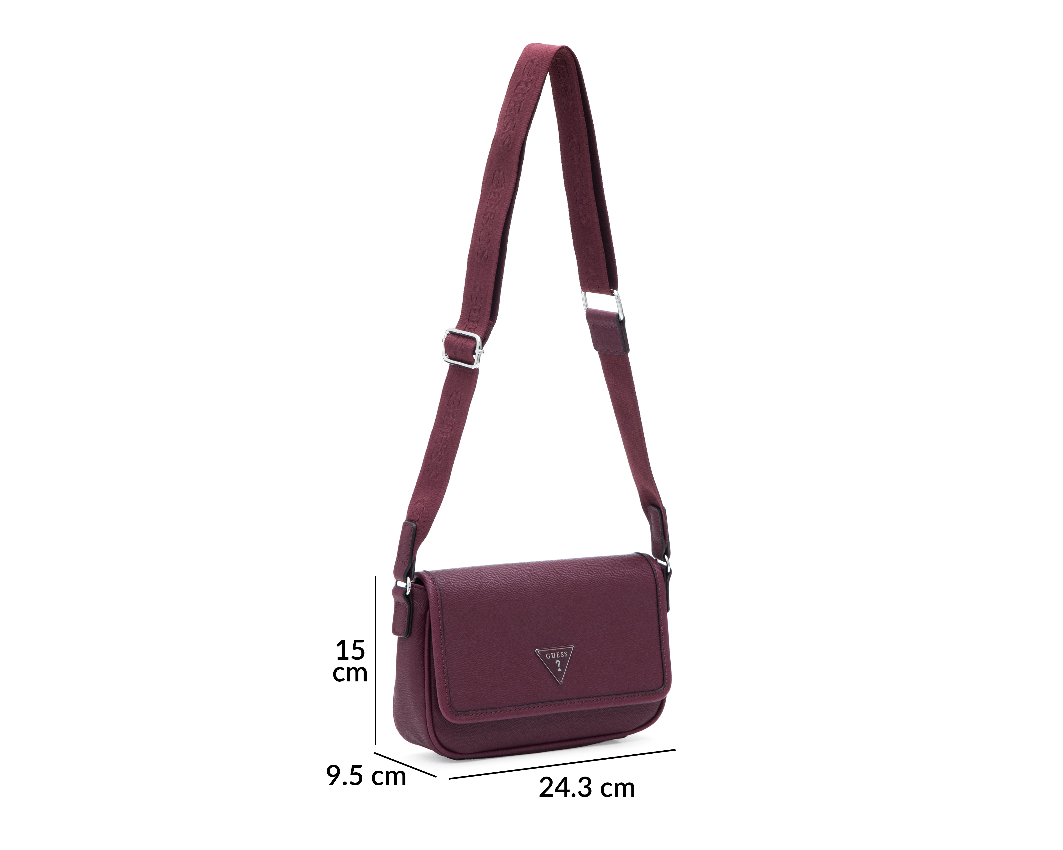 Foto 6 pulgar | Foto 5 | Bolsa Cruzada Guess Factory Viviette