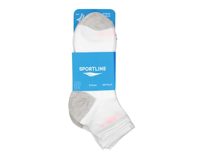 Foto 3 | Foto 3 | Calcetas Deportivas Cortas Sportline Cooltek para Mujer 6 Pares