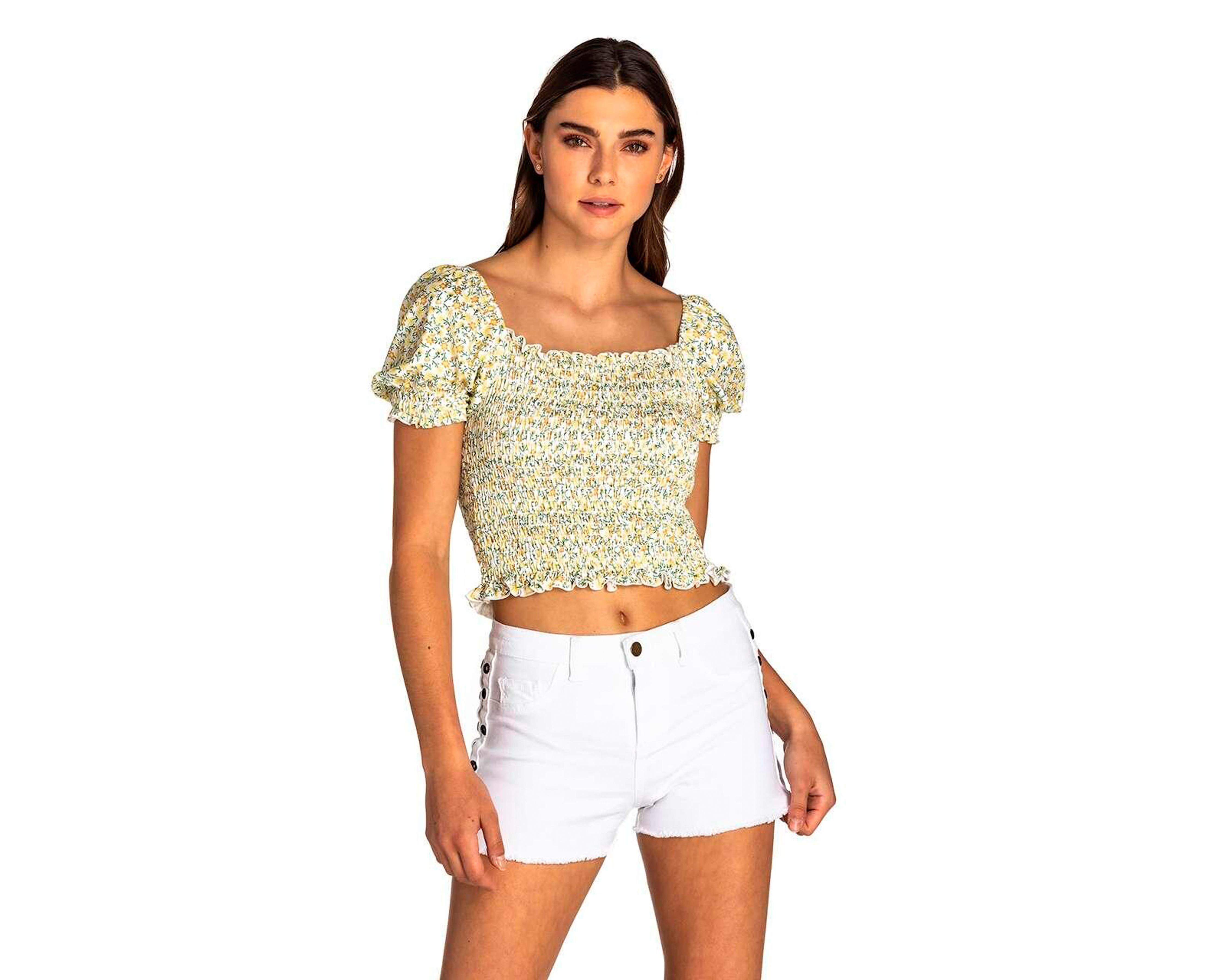 Foto 3 pulgar | Foto 2 | Blusa 18 Forever Manga Corta