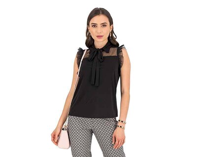 Foto 1 | Foto 1 | Blusa Sahara sin Mangas con Holanes
