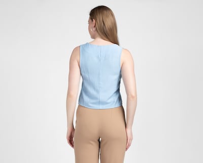 Foto 3 | Foto 3 | Chaleco Azul Sahara para Mujer