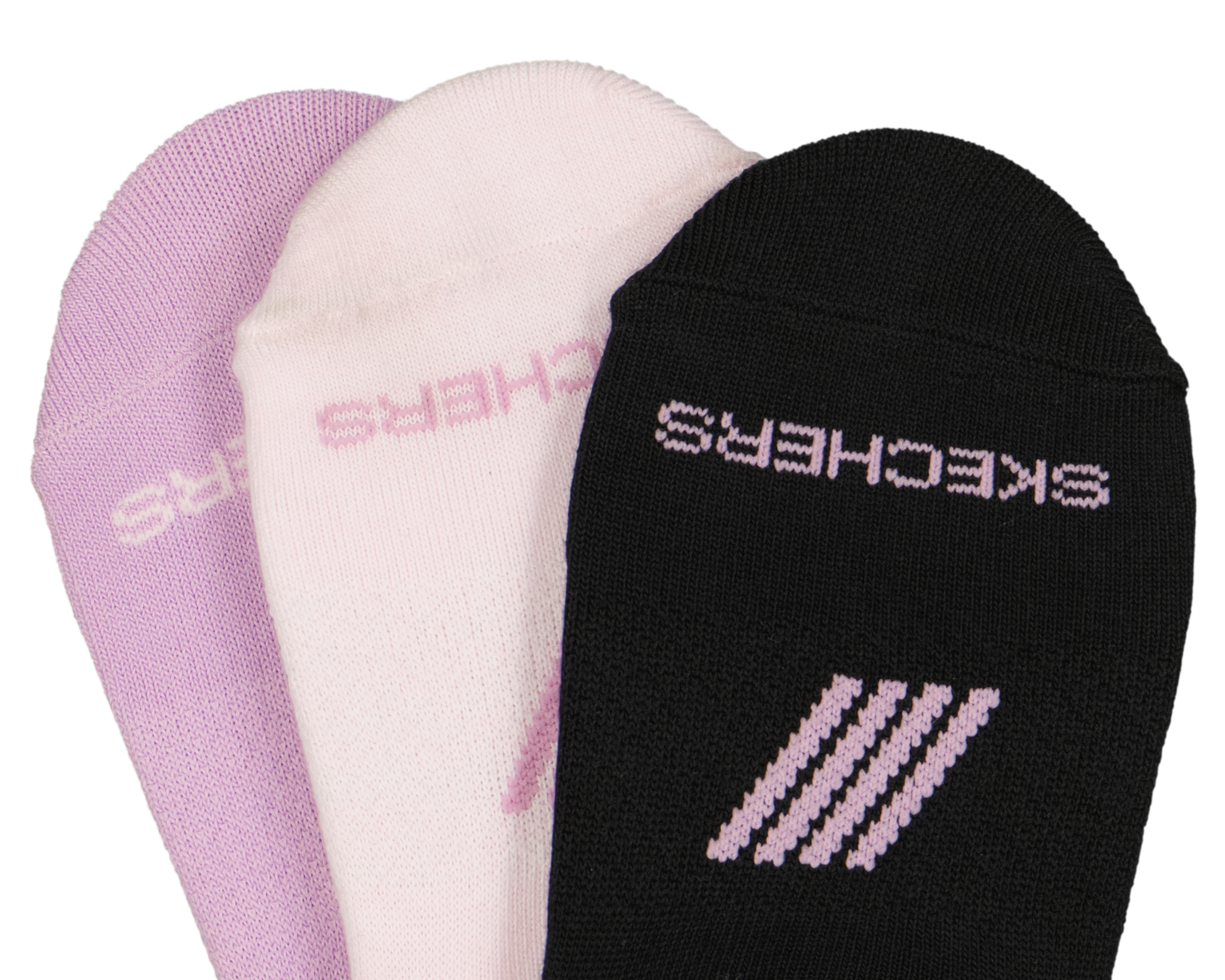 Foto 3 pulgar | Foto 2 | Calcetas Deportivas Skechers para Mujer 3 Piezas