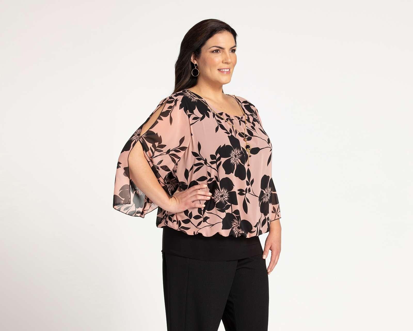 Foto 2 | Foto 2 | Blusa Lady Sun Manga 3/4 con Collar