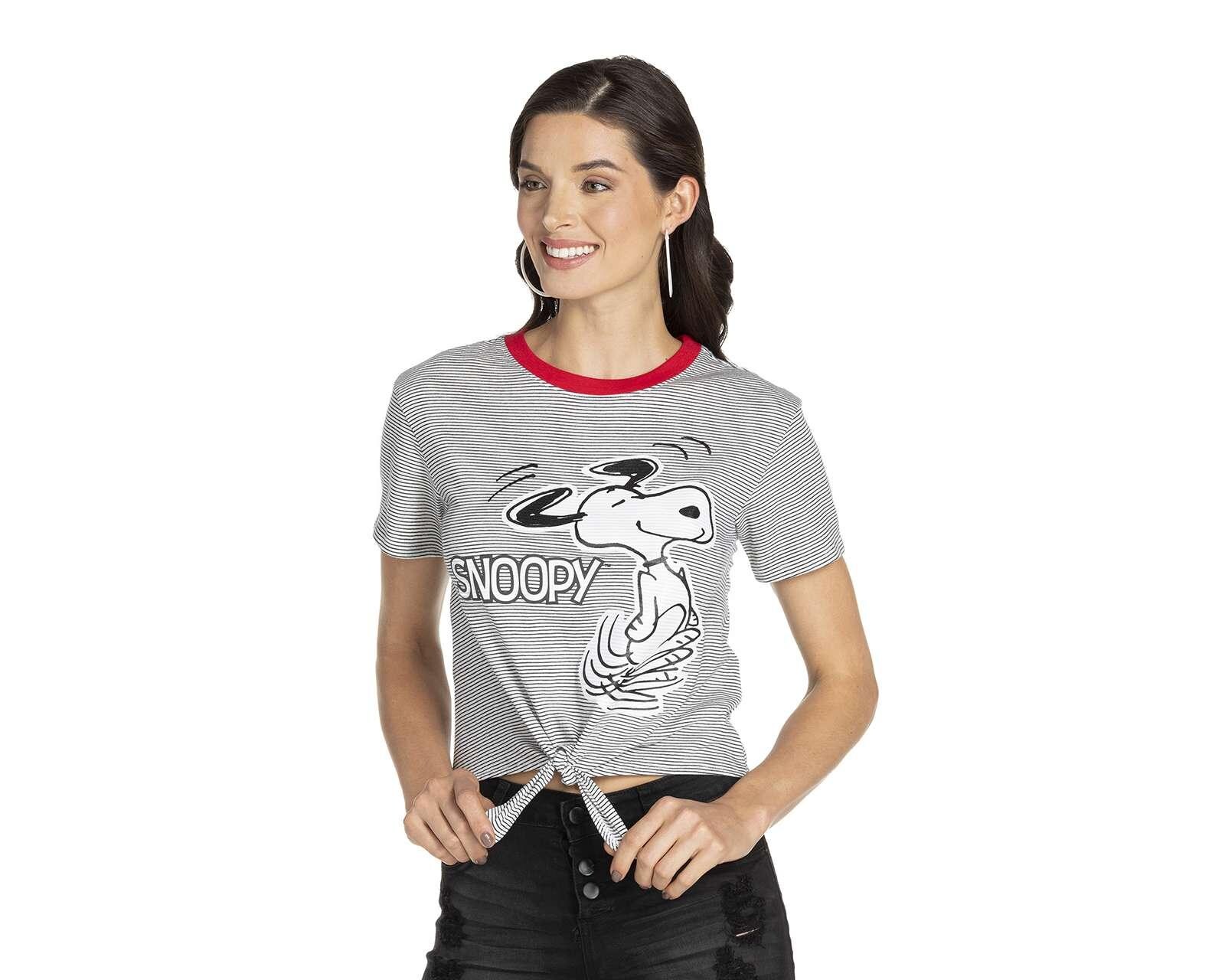 Foto 2 | Foto 2 | Playera Peanuts Refill Manga Corta