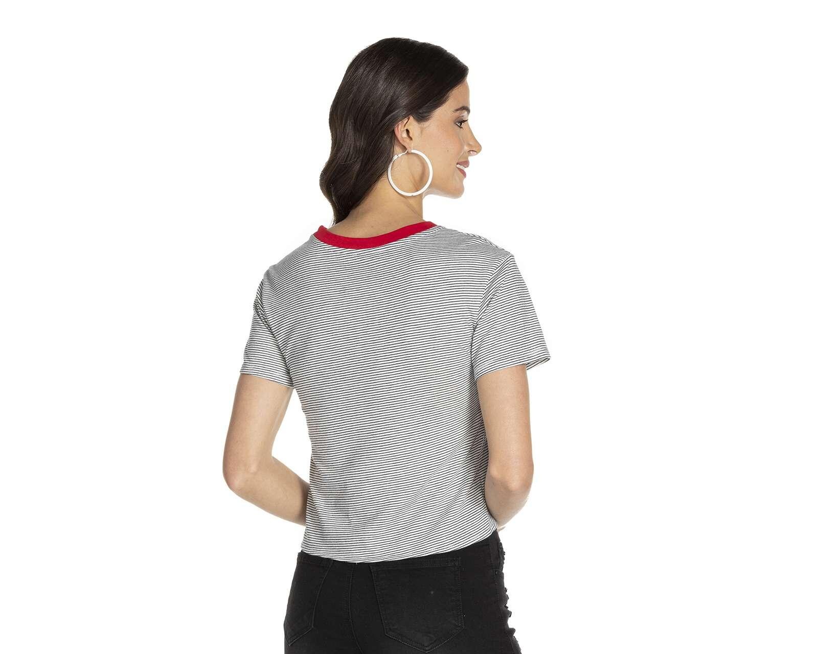 Foto 3 | Foto 3 | Playera Peanuts Refill Manga Corta