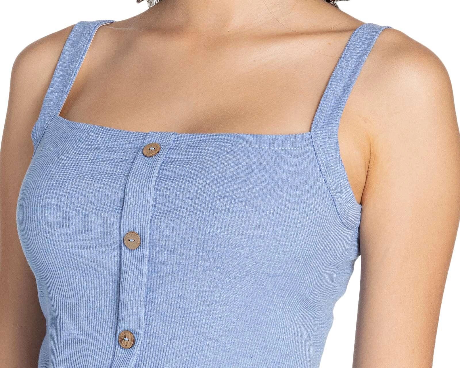 Foto 7 | Foto 7 | Blusa 18 Forever sin Mangas con Holanes