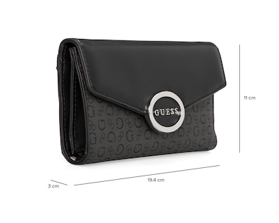 Foto 6 | Foto 6 | Cartera para Mujer Guess Negra