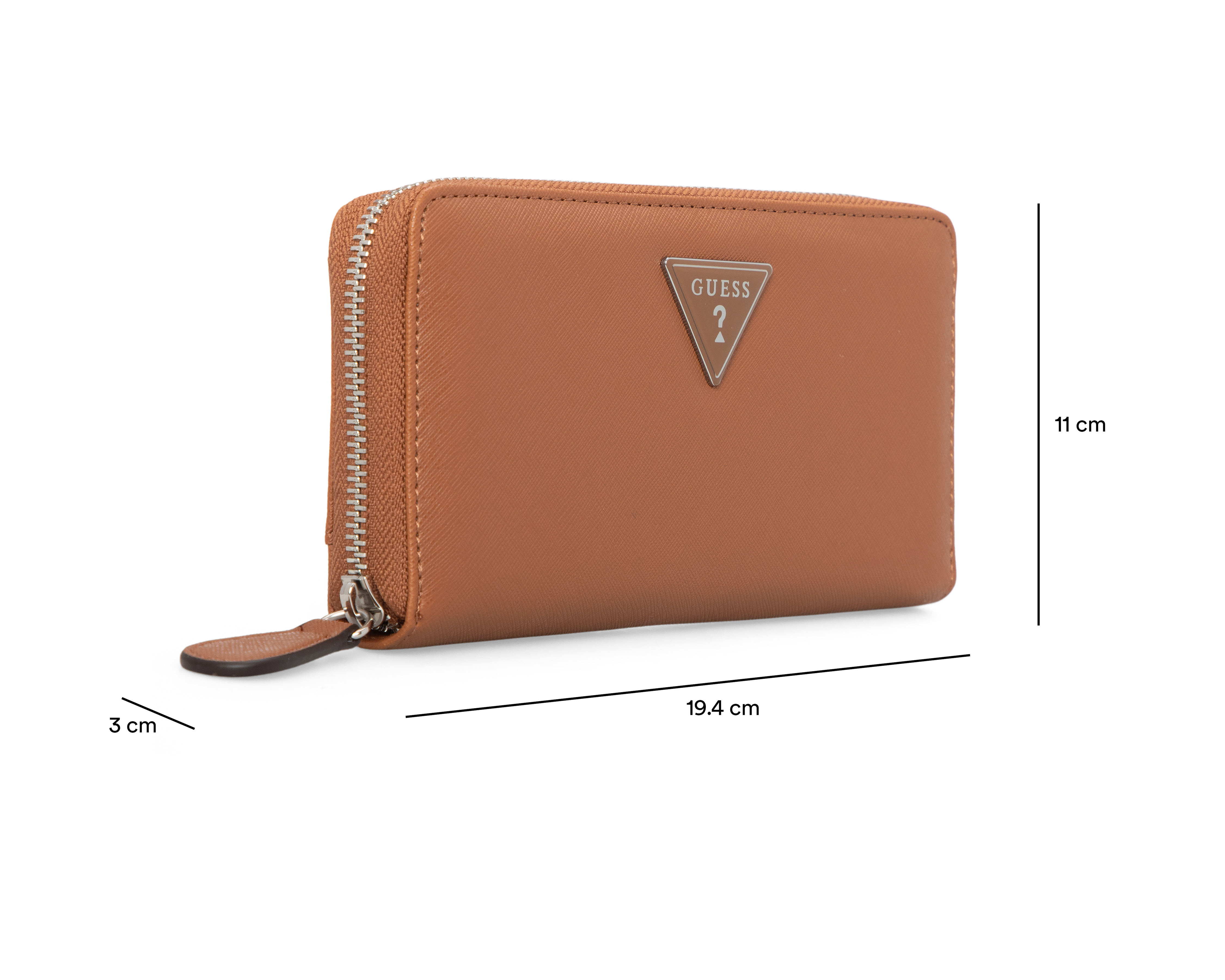 Foto 7 pulgar | Foto 6 | Cartera para Mujer Guess Café