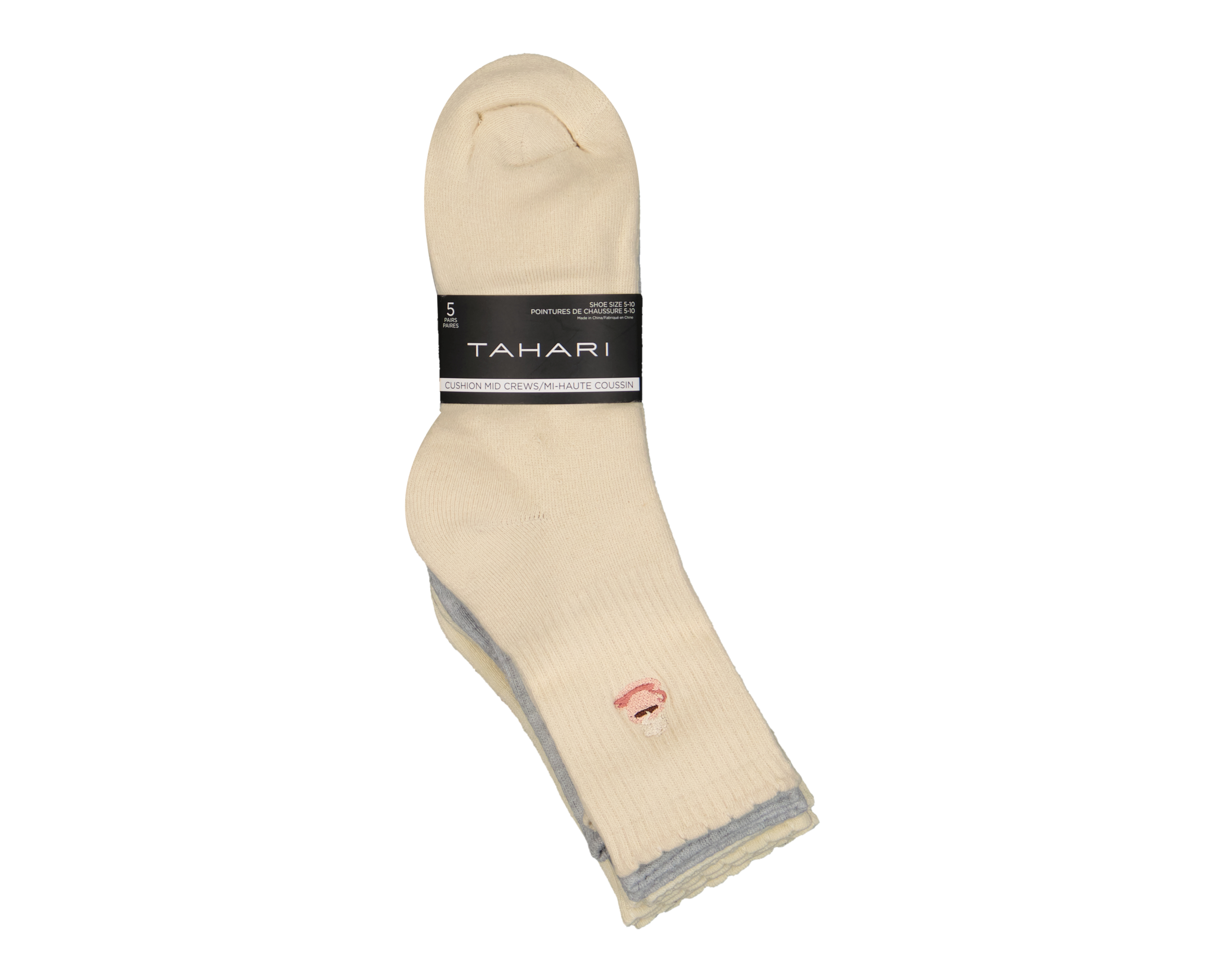 Foto 4 pulgar | Foto 3 | Calcetas Largas Tahari para Mujer 5 Pares