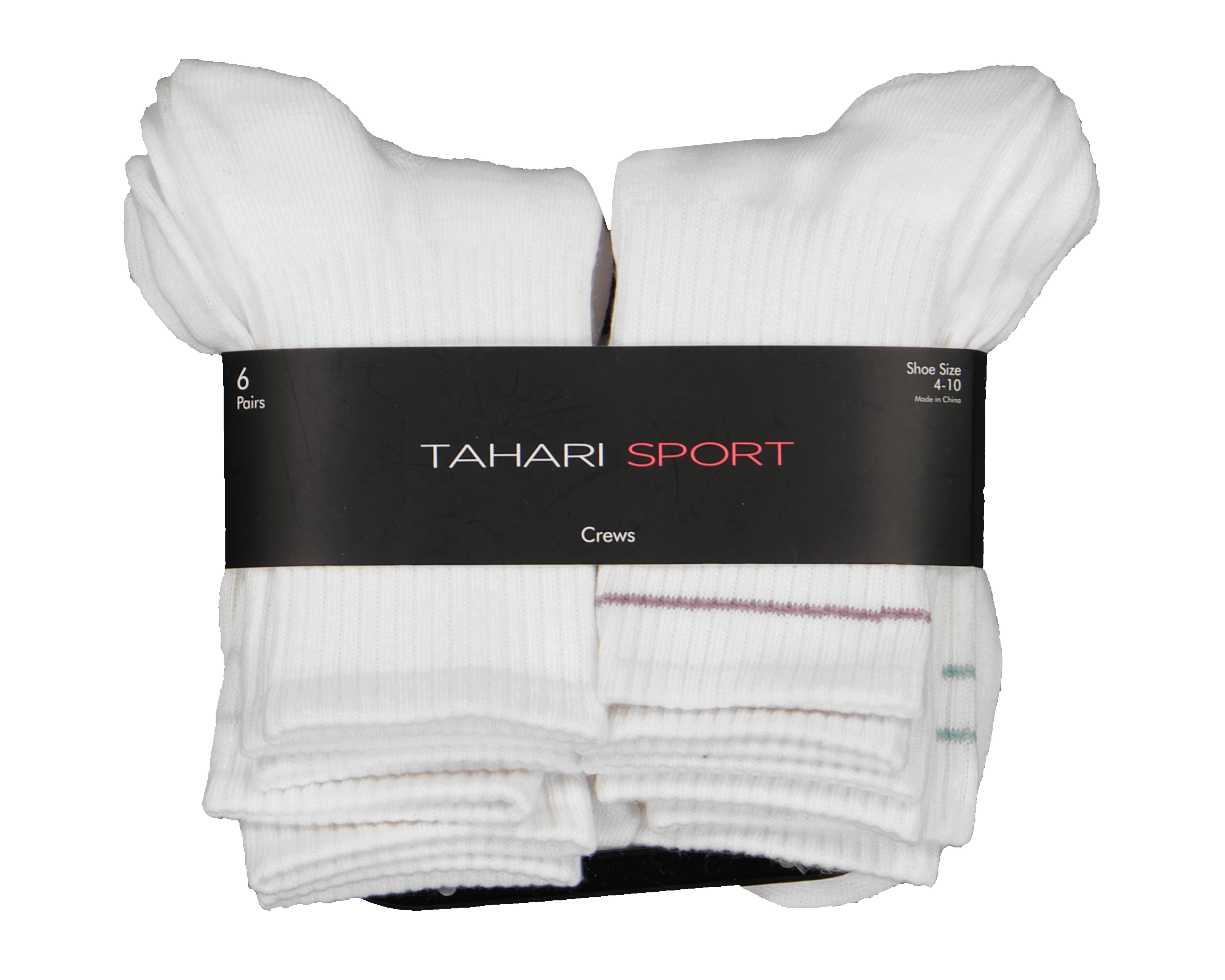 Foto 4 pulgar | Foto 3 | Calcetas Deportivas Tahari para Mujer 6 Pares