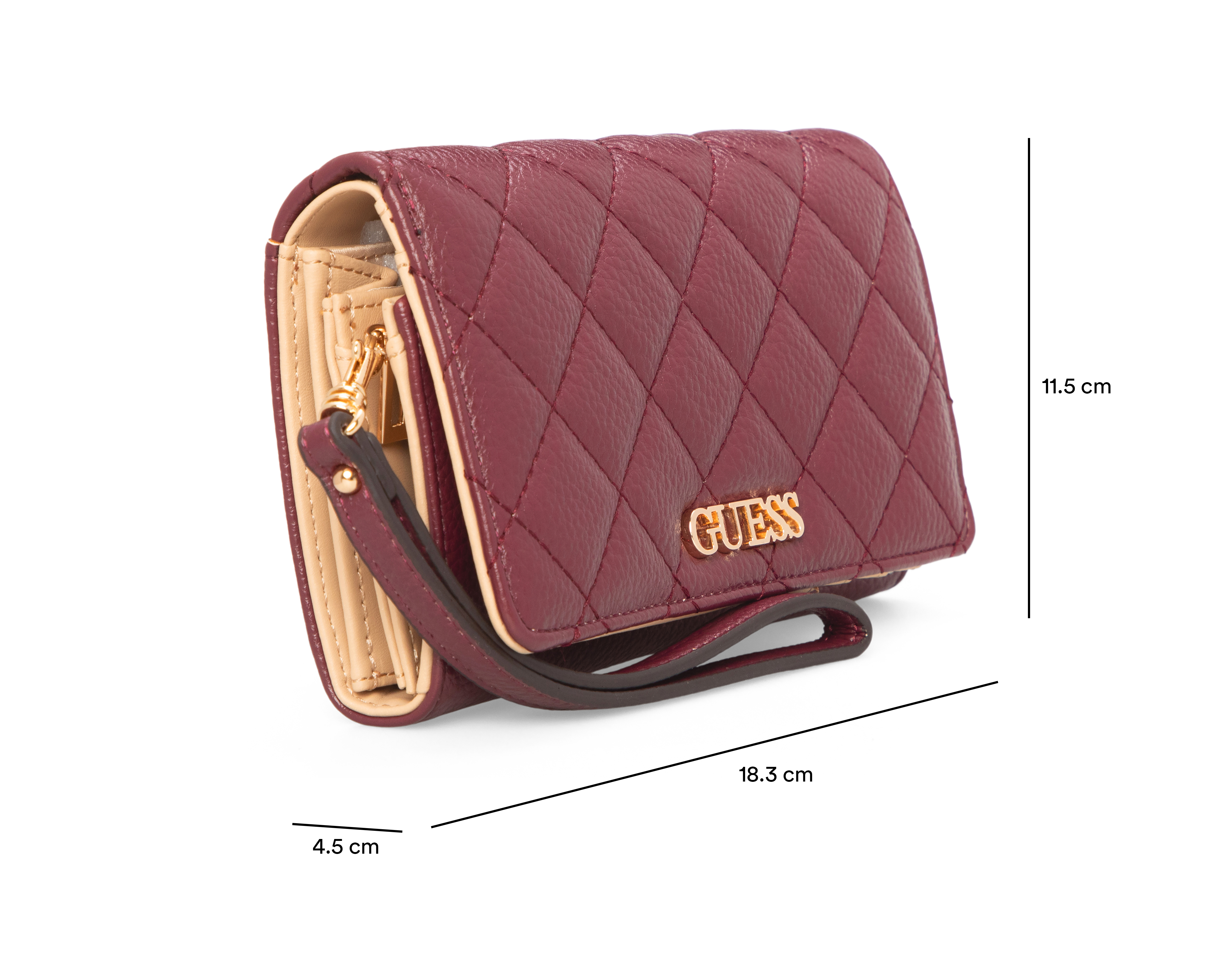 Foto 7 pulgar | Foto 6 | Cartera para Mujer Guess Roja