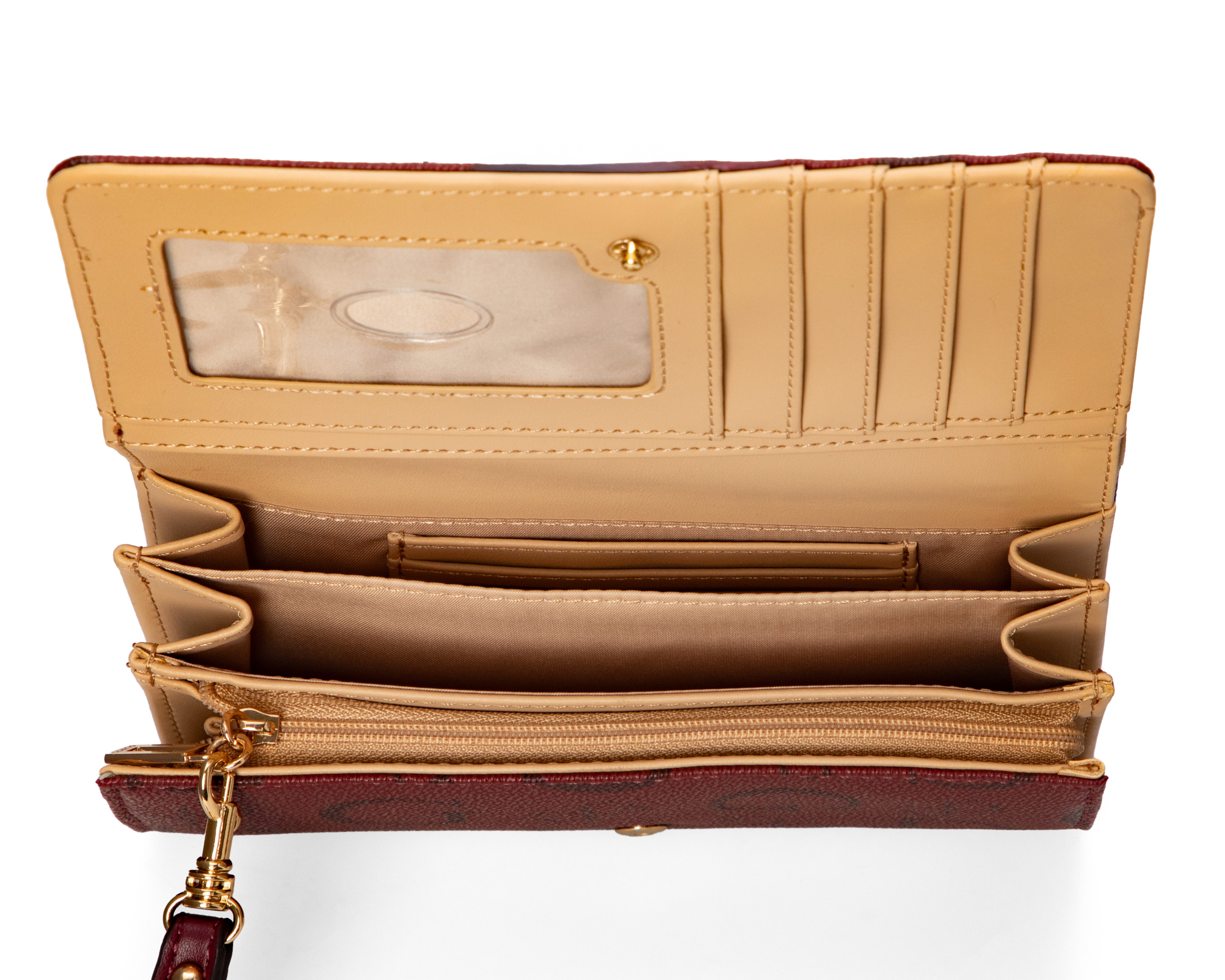 Foto 5 pulgar | Foto 4 | Cartera para Mujer Guess Roja