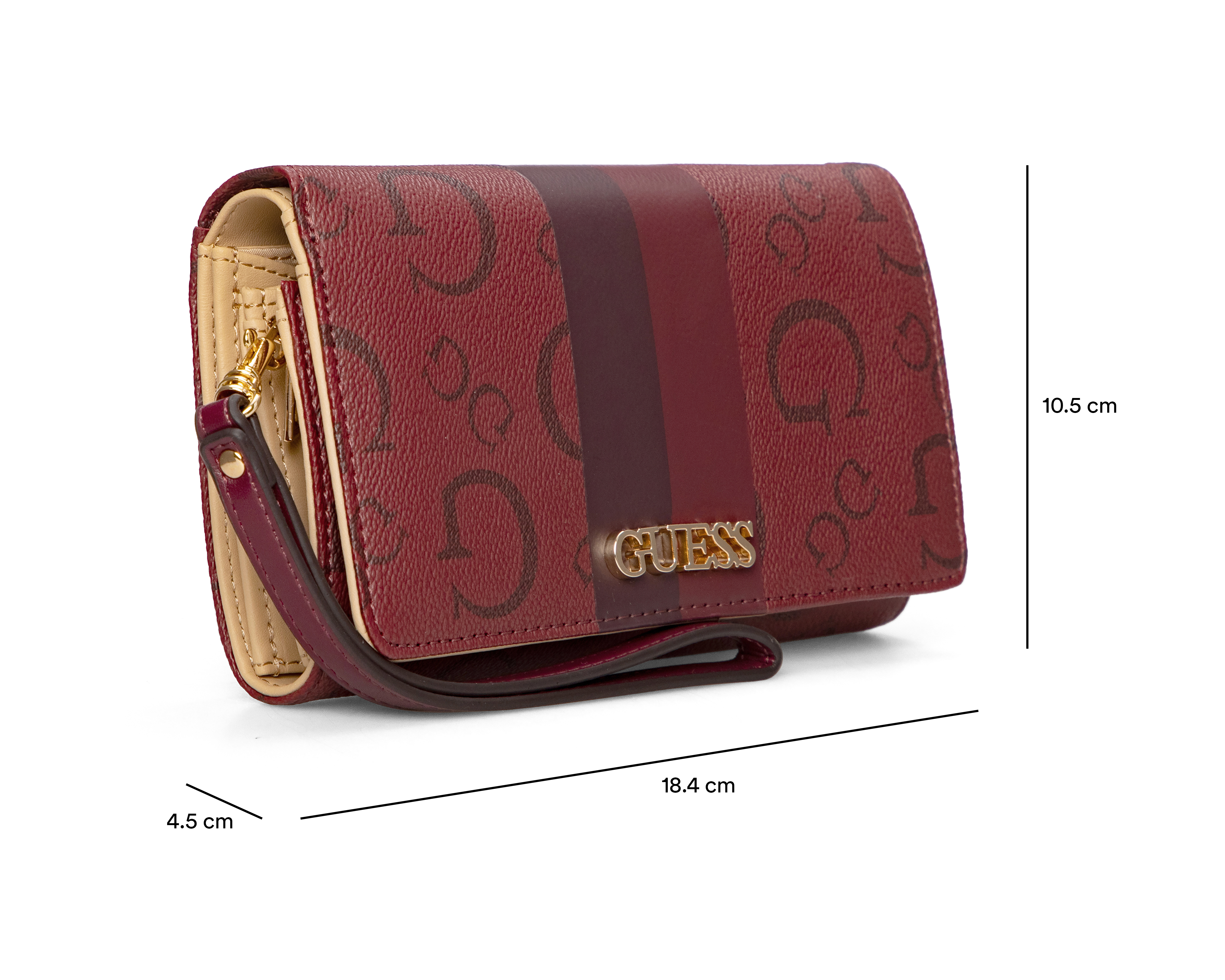 Foto 7 pulgar | Foto 6 | Cartera para Mujer Guess Roja