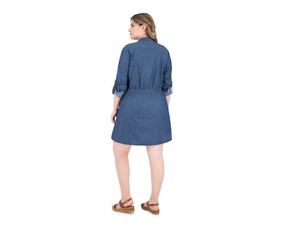 Foto 3 | Foto 3 | Vestido Spiral Casual con Botones