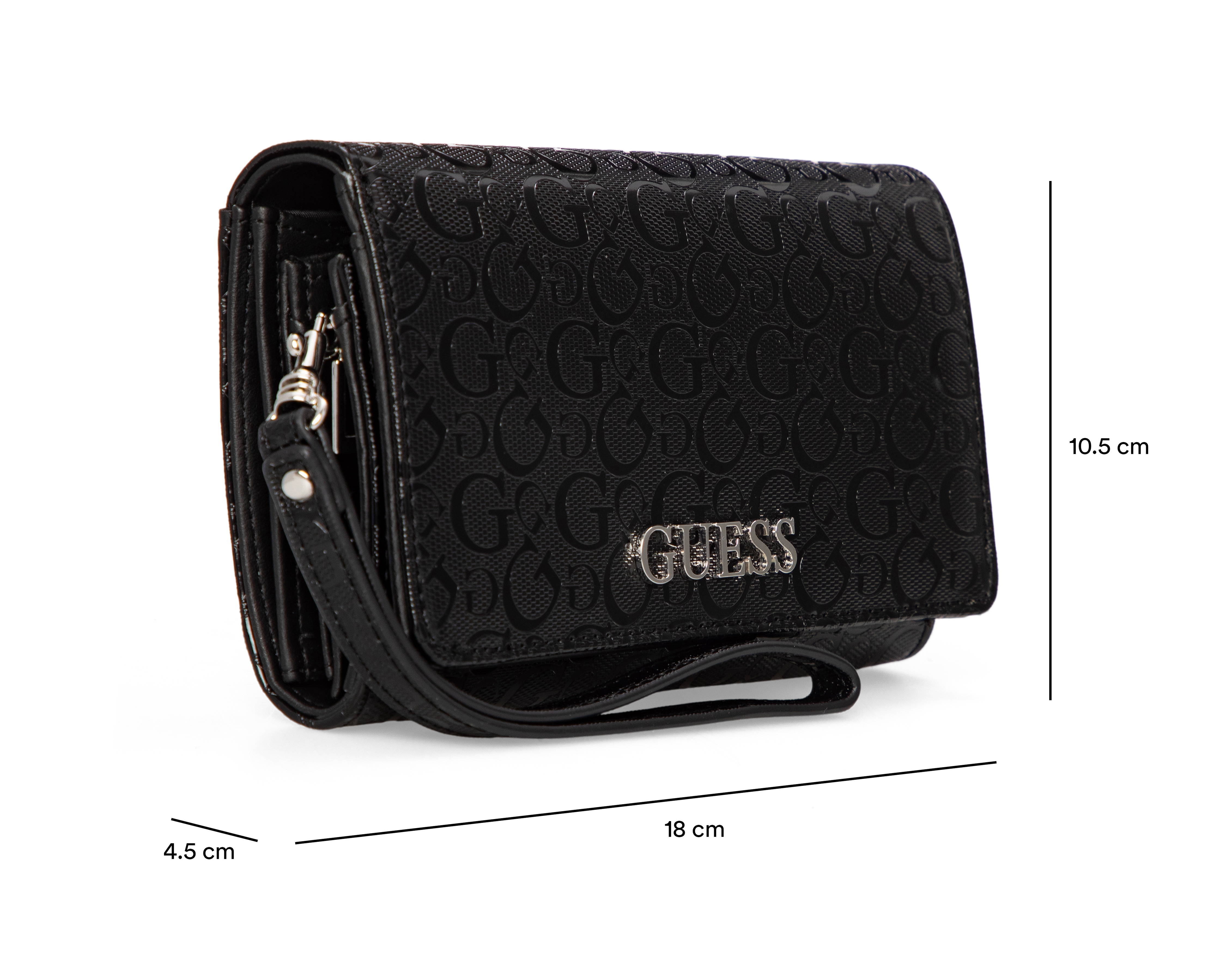 Foto 7 pulgar | Foto 6 | Cartera para Mujer Guess Negra
