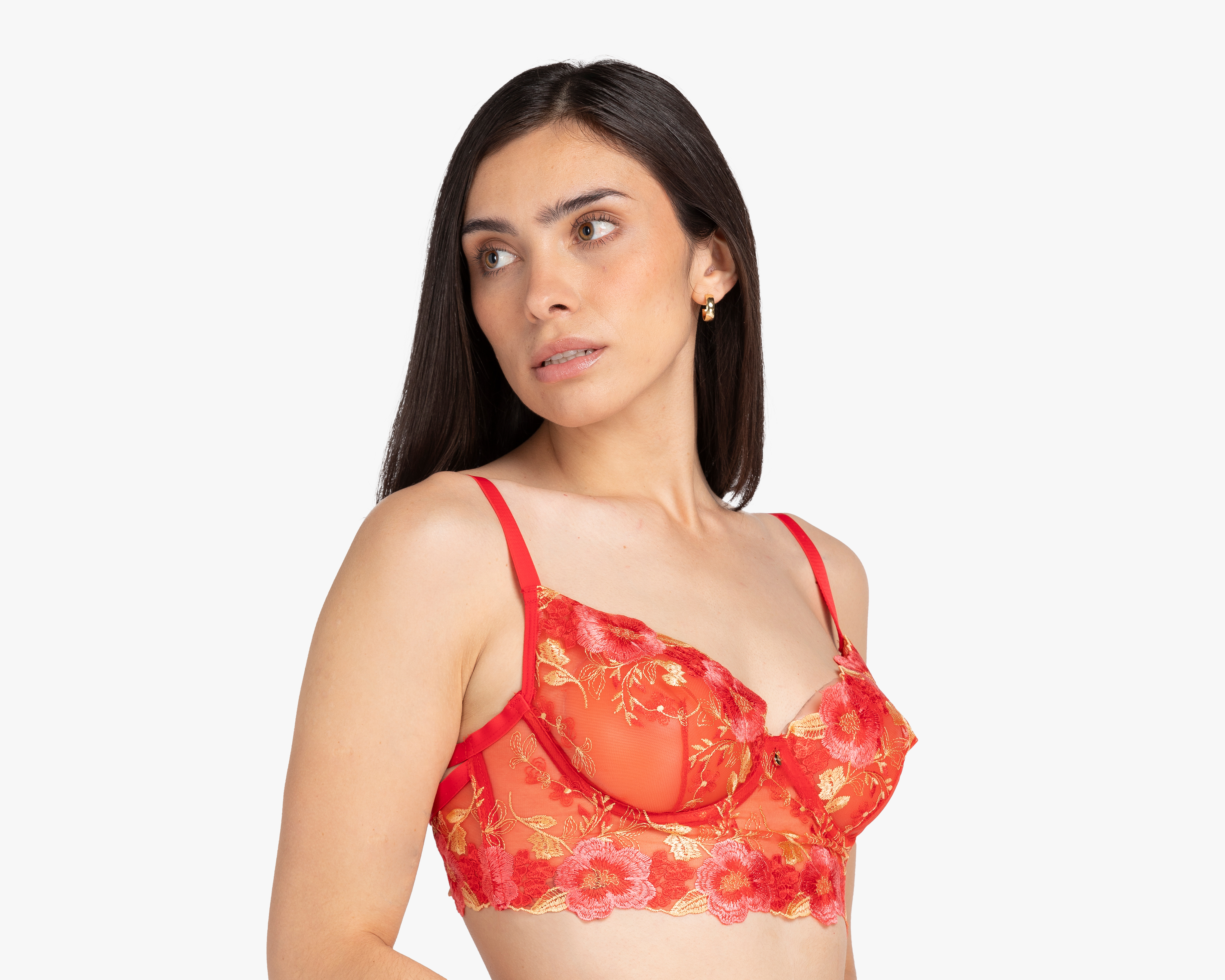 Foto 4 pulgar | Foto 3 | Coordinado de Encaje Jennifer Lopez Copa Completa para Mujer 2 Pack