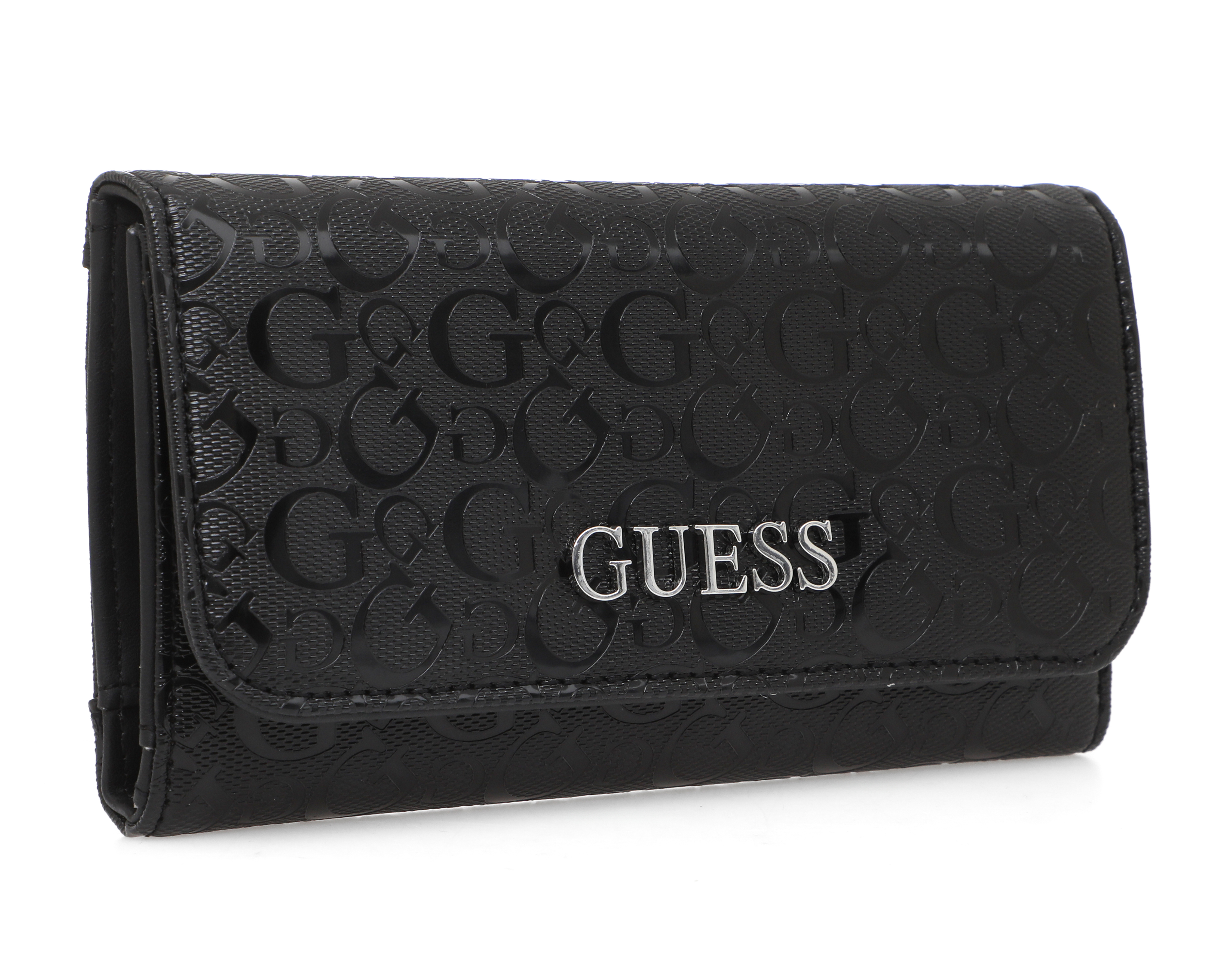 Foto 2 | Foto 2 | Cartera para Mujer Guess Abbas Negra