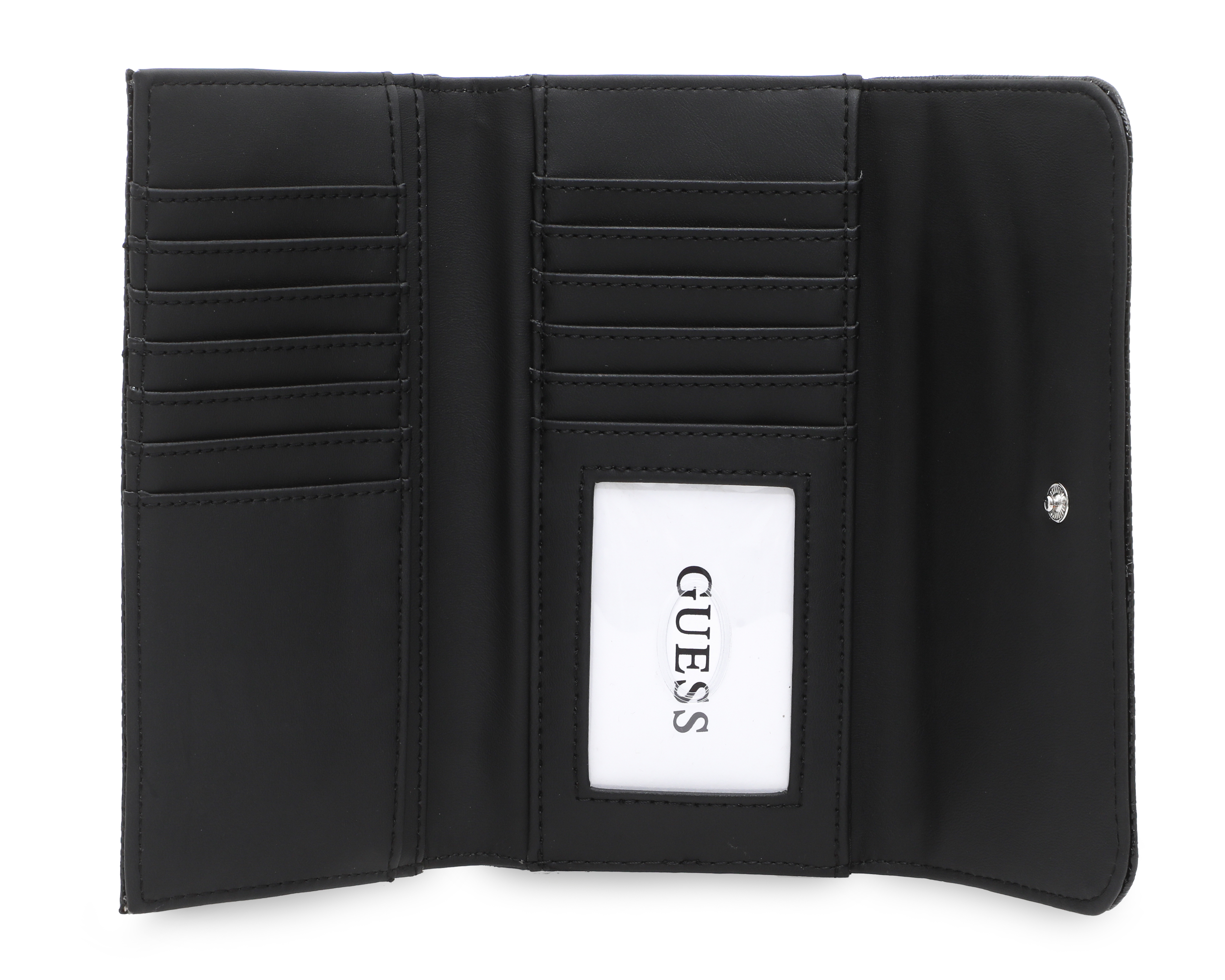 Foto 4 | Foto 4 | Cartera para Mujer Guess Abbas Negra