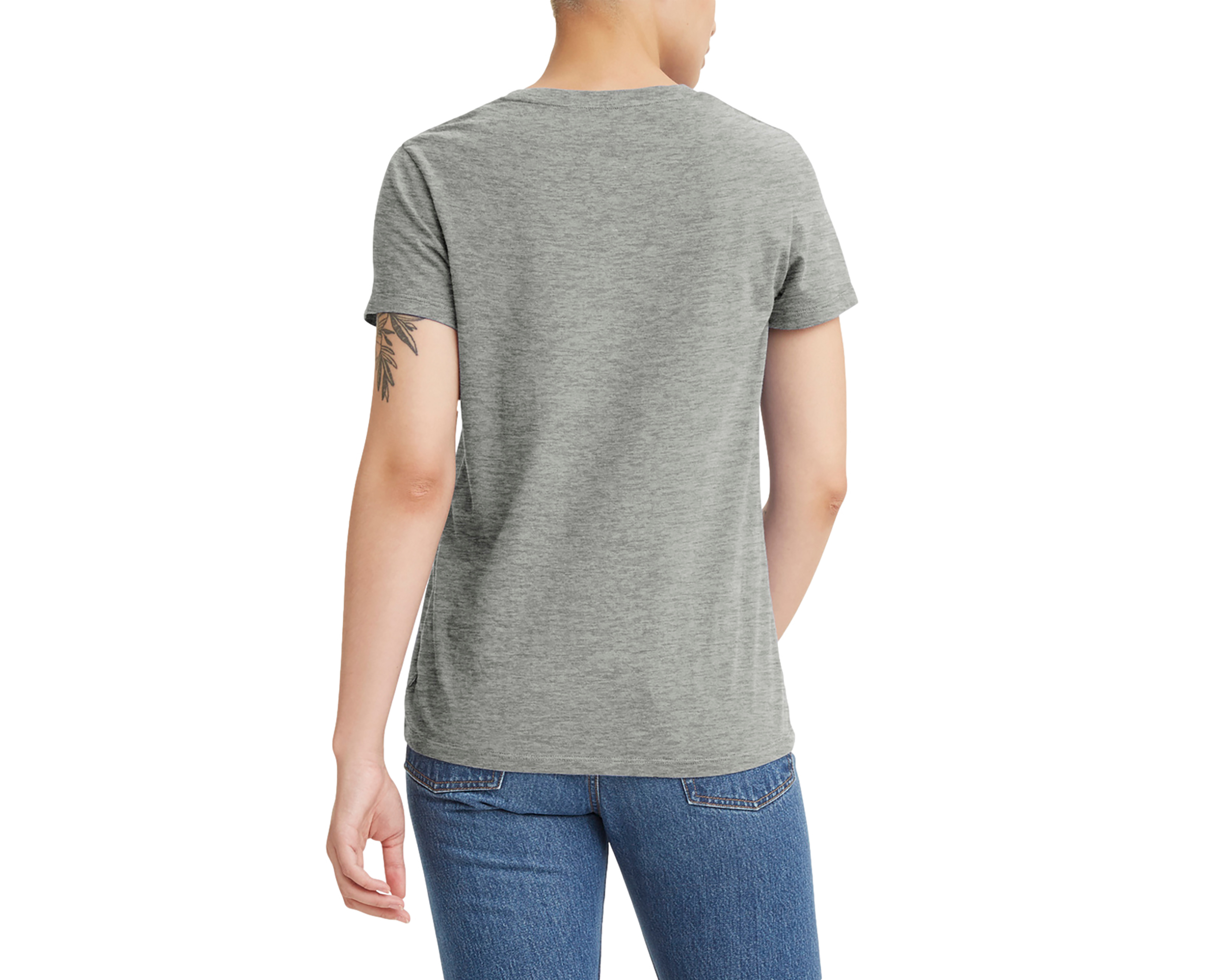 Foto 4 | Foto 4 | Playera Levi's Gris Manga Corta