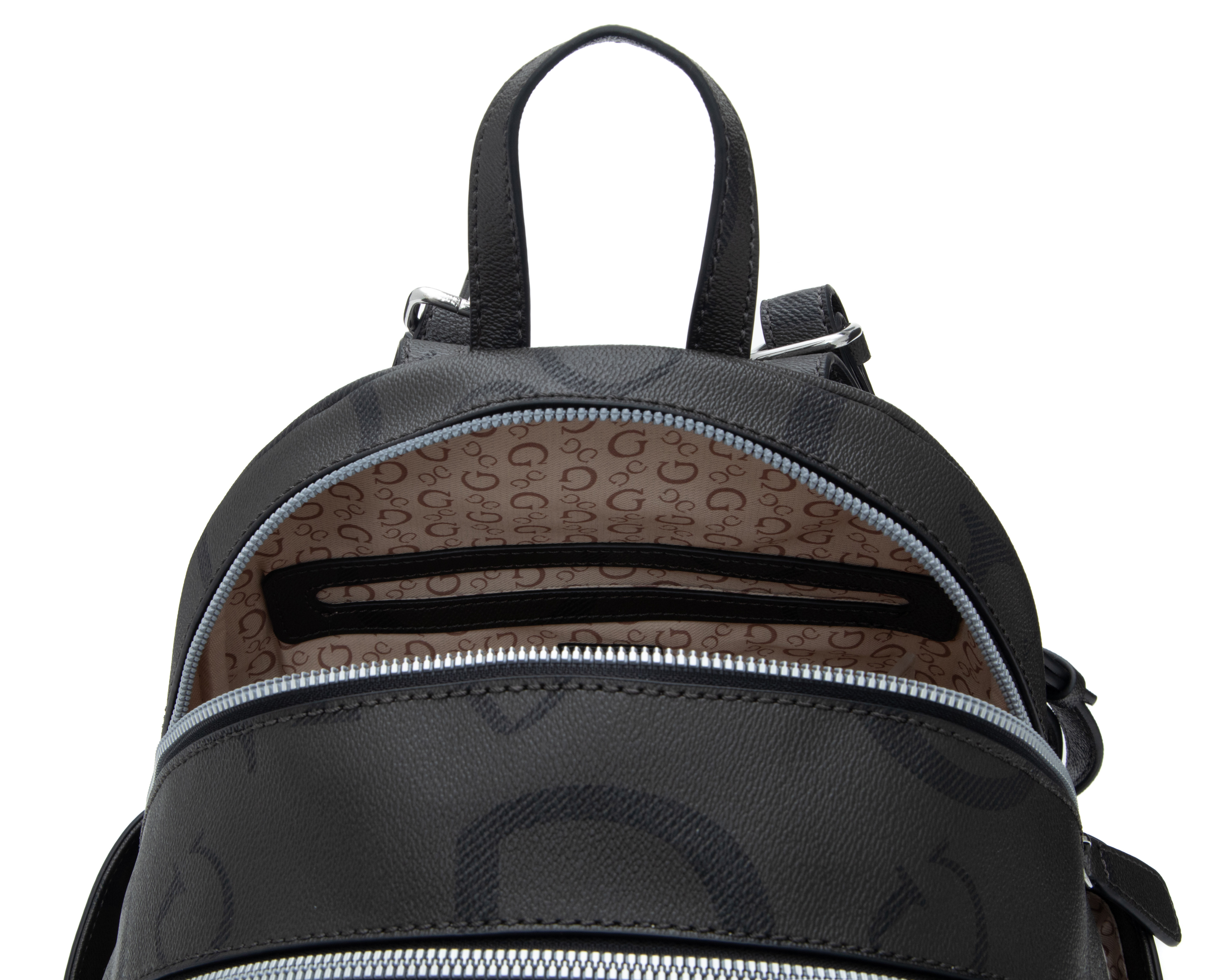 Foto 7 pulgar | Foto 6 | Mochila Guess Ryerson Negra