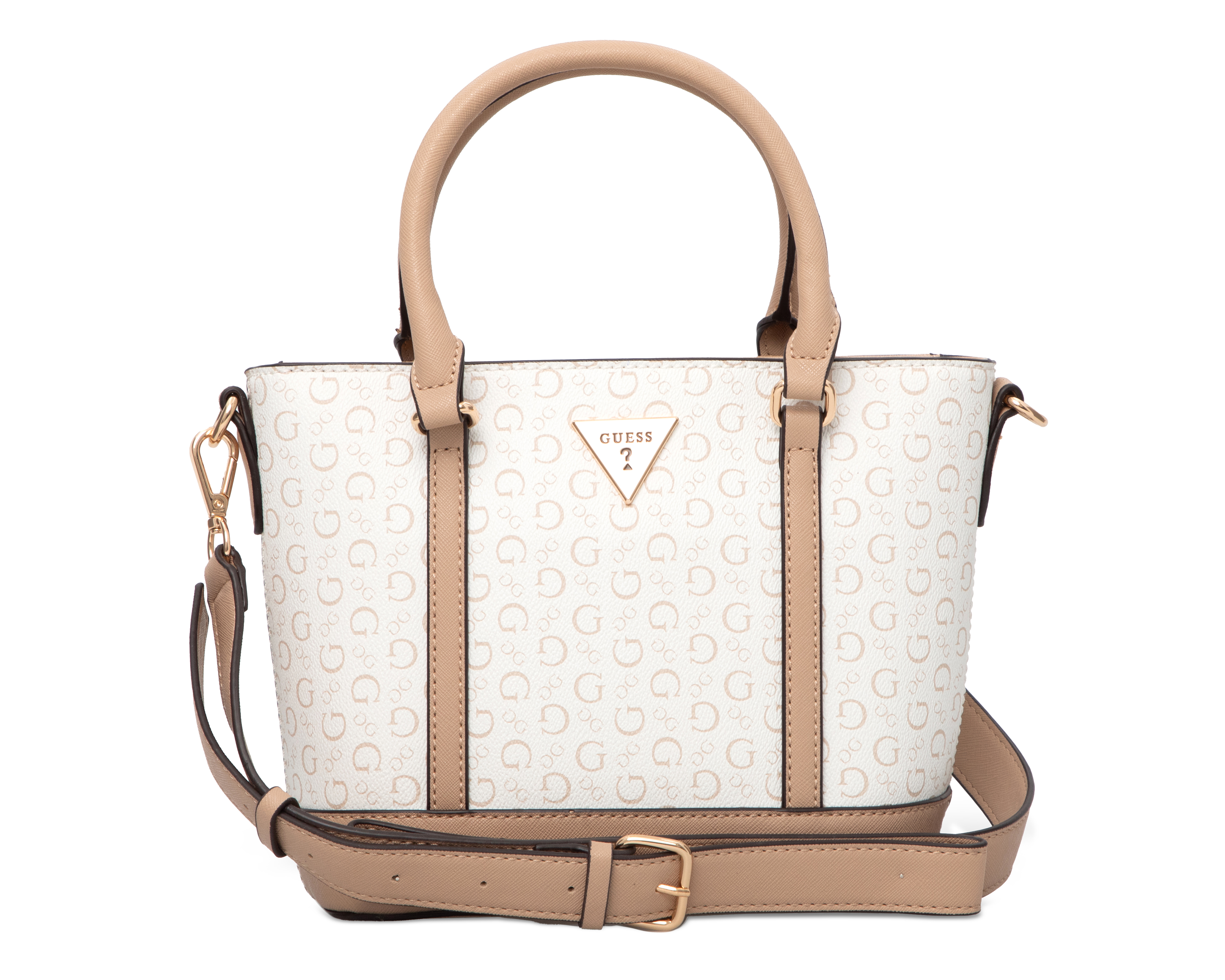 Foto 2 pulgar | Foto 1 | Bolsa de Mano Guess Quinley Mini Tote con Correa