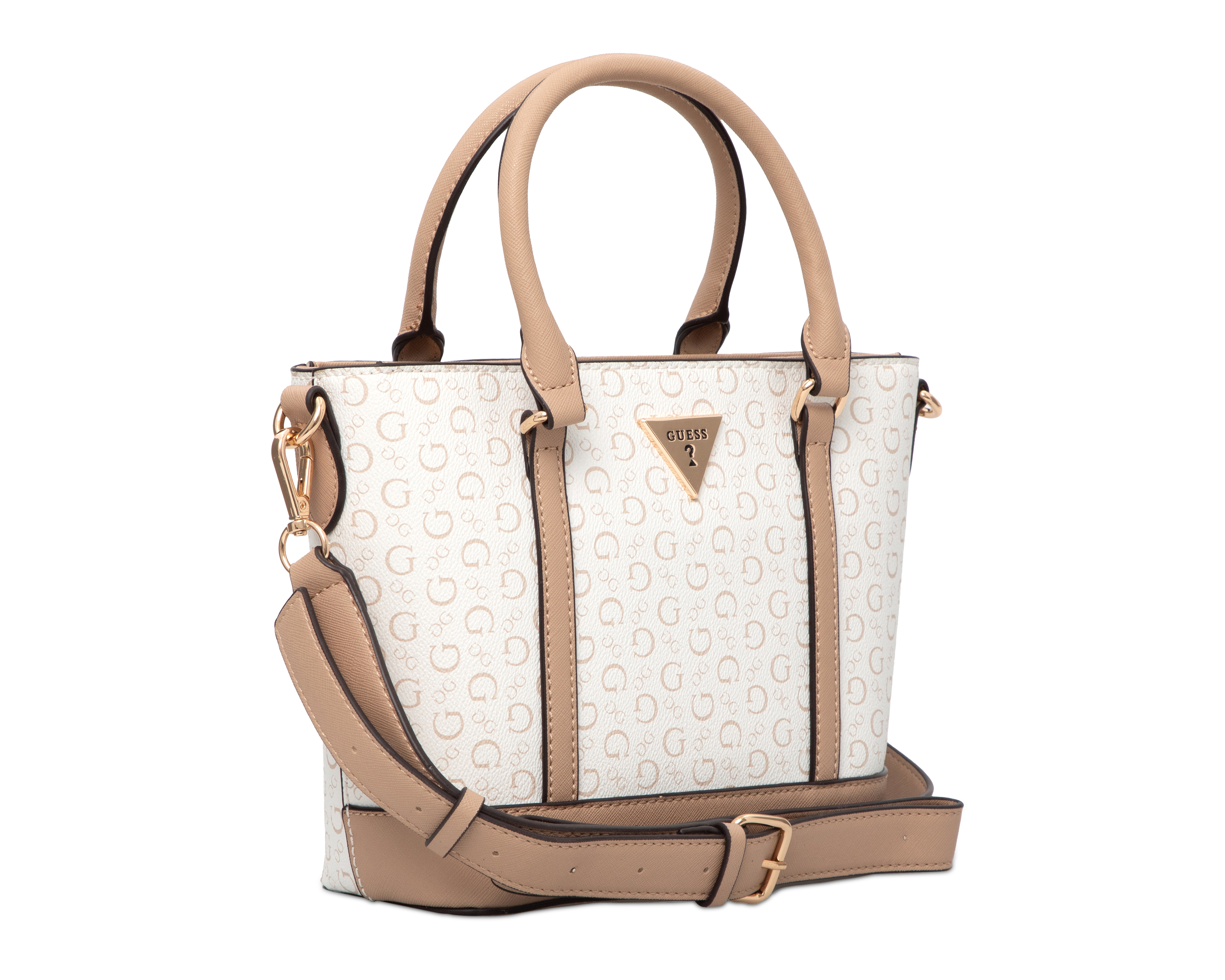 Foto 2 | Foto 2 | Bolsa de Mano Guess Quinley Mini Tote con Correa