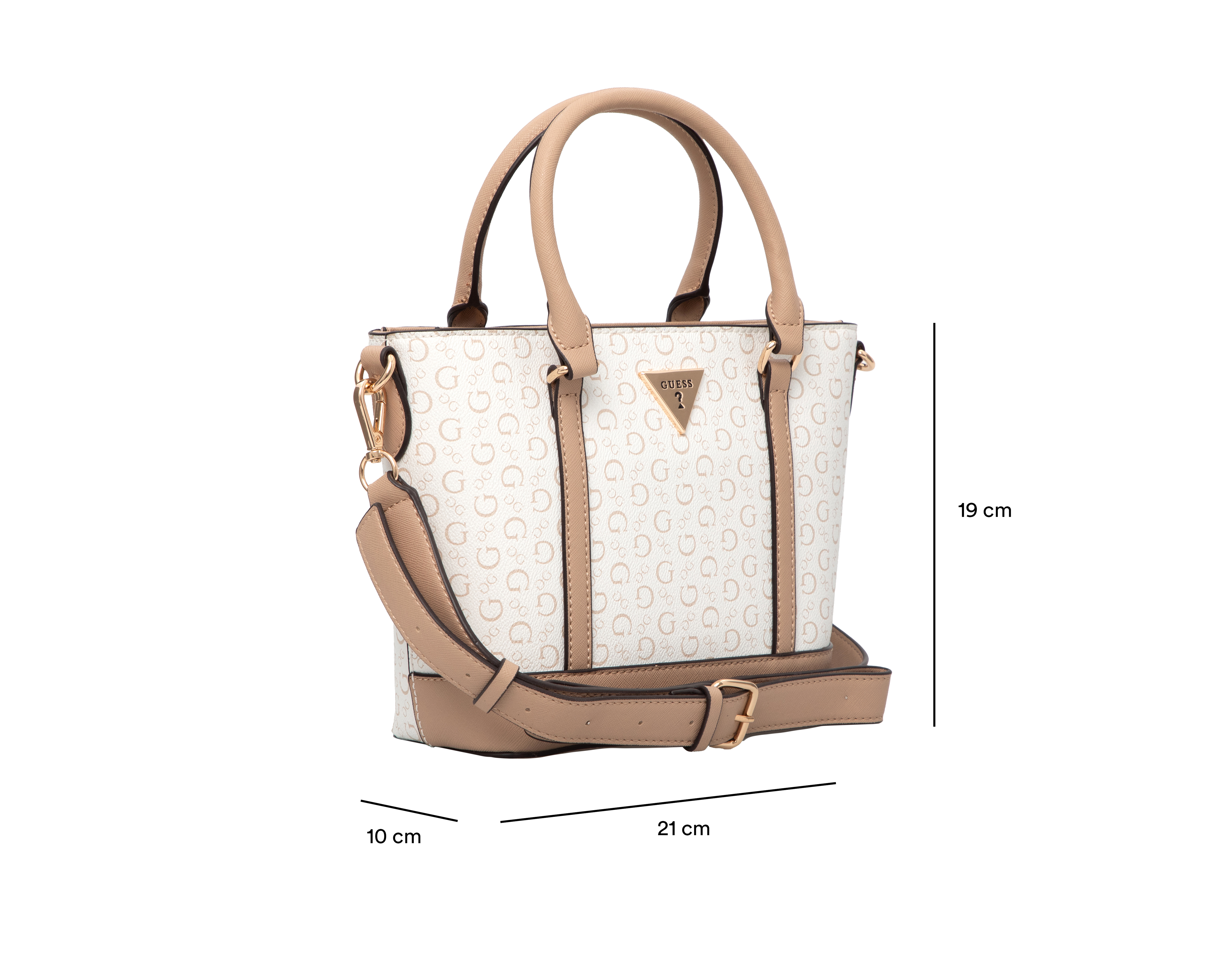 Foto 5 | Foto 5 | Bolsa de Mano Guess Quinley Mini Tote con Correa