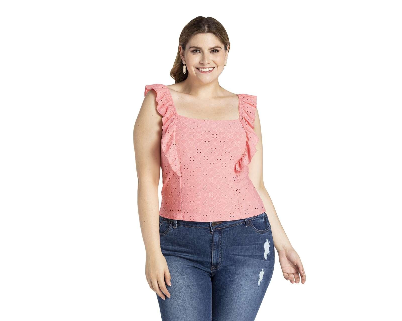 Foto 6 pulgar | Foto 5 | Blusa 18 Forever sin Mangas