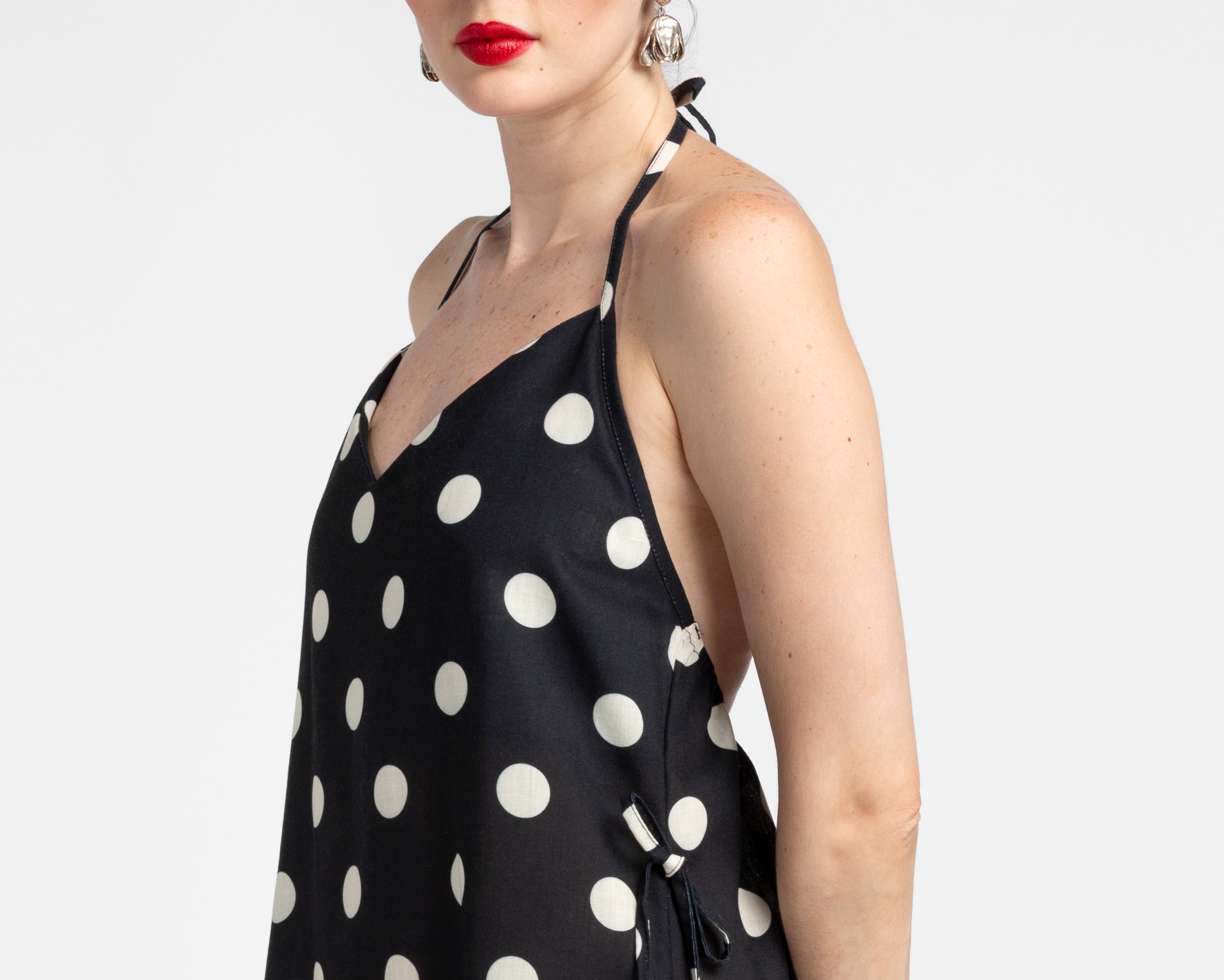Foto 5 pulgar | Foto 4 | Vestido Casual Sahara de Tirantes Estampado Midi para Mujer