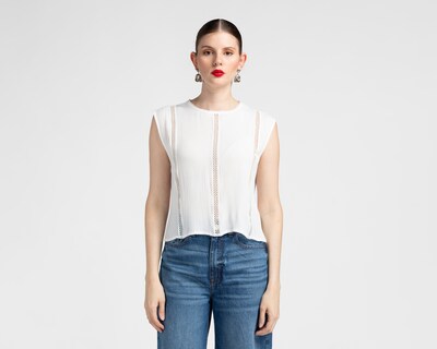 Foto 1 | Foto 1 | Blusa Blanca Sahara para Mujer