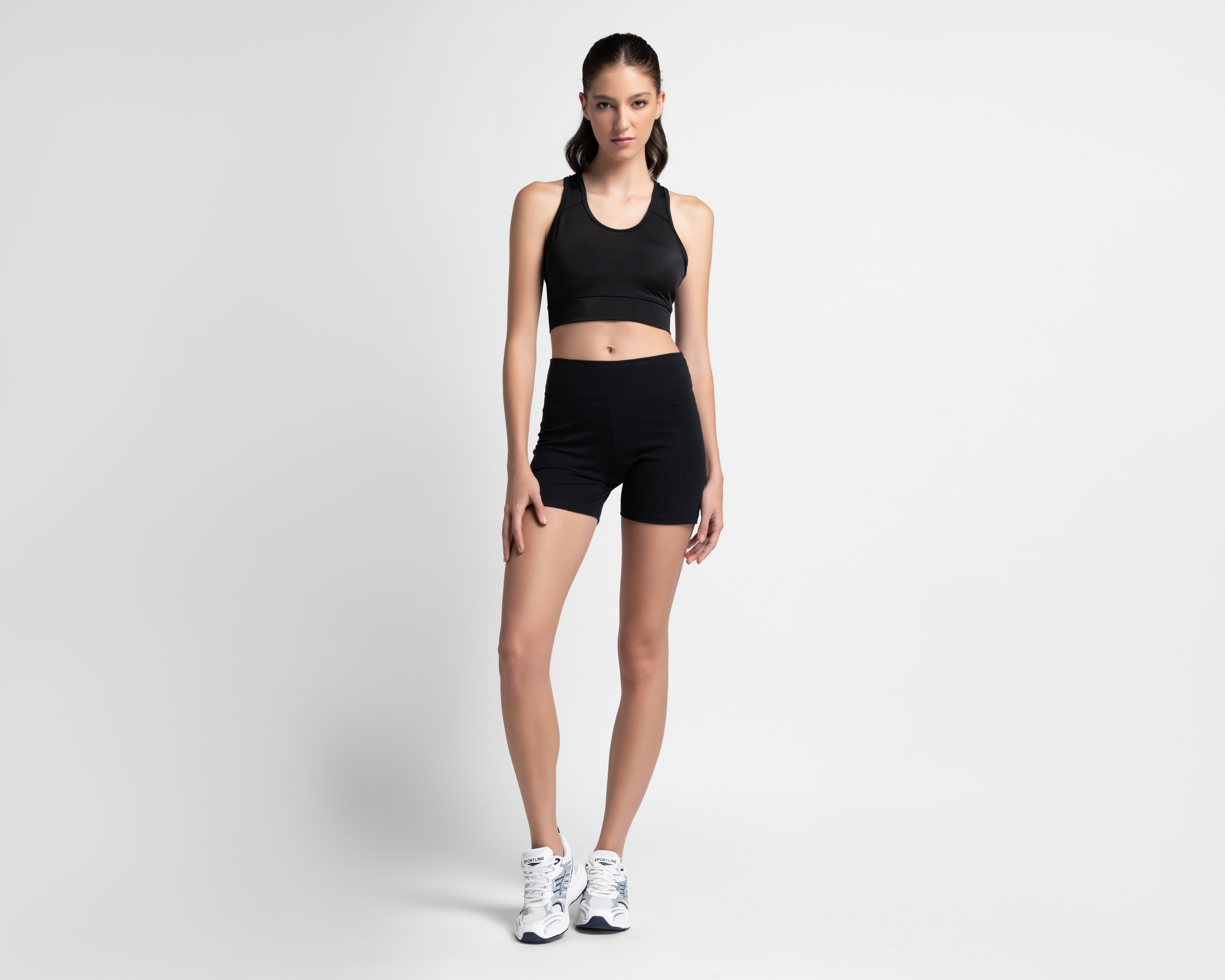 Foto 3 pulgar | Foto 2 | Short Deportivo Sportline para Mujer