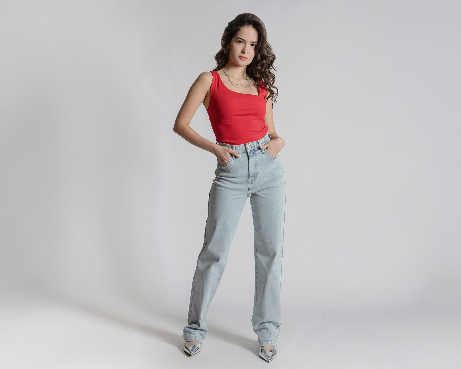 Foto 1 | Foto 1 | Jeans Wide Leg Balam para Mujer