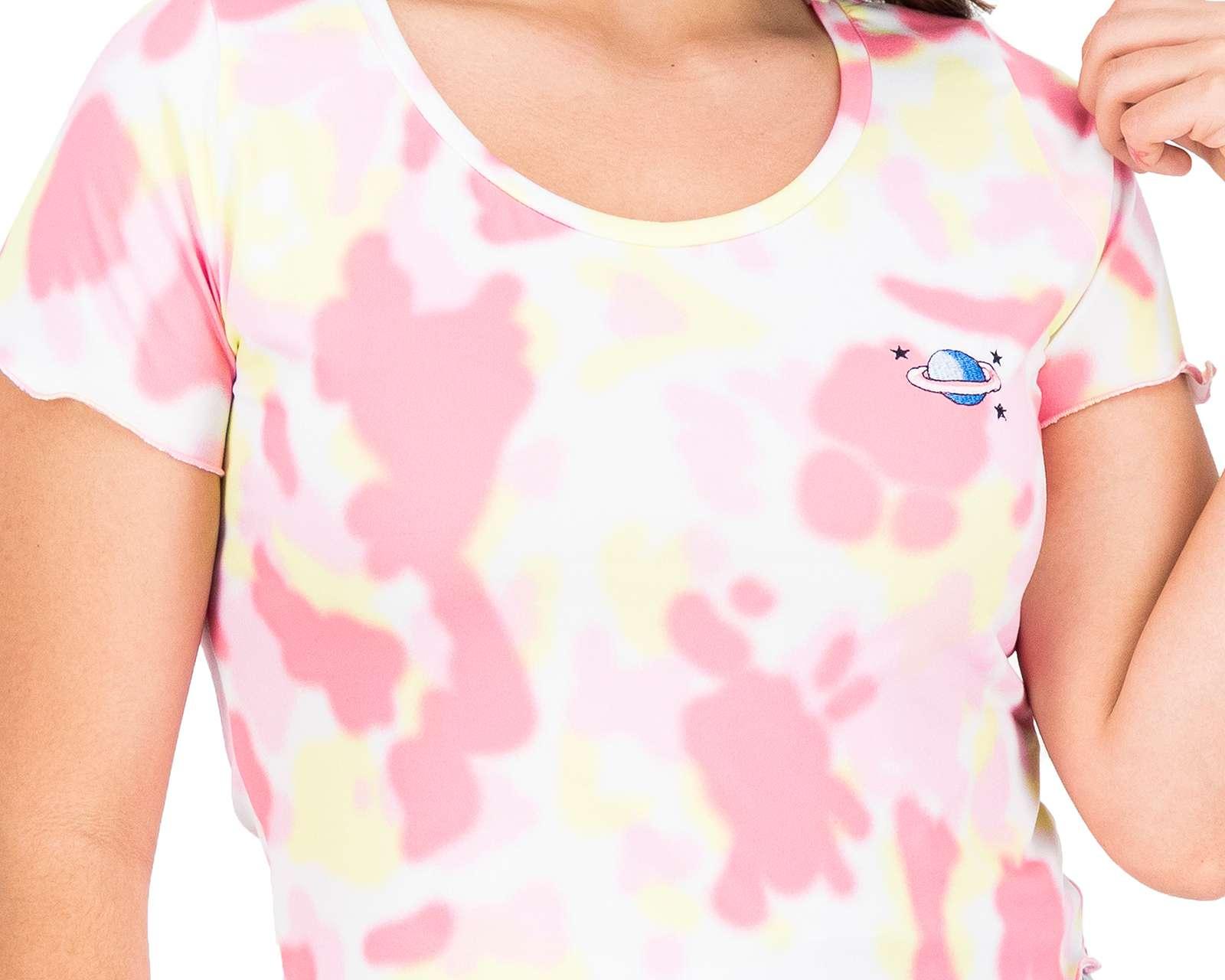 Foto 5 pulgar | Foto 4 | Playera 18 Forever con Estampado Tie-Dye