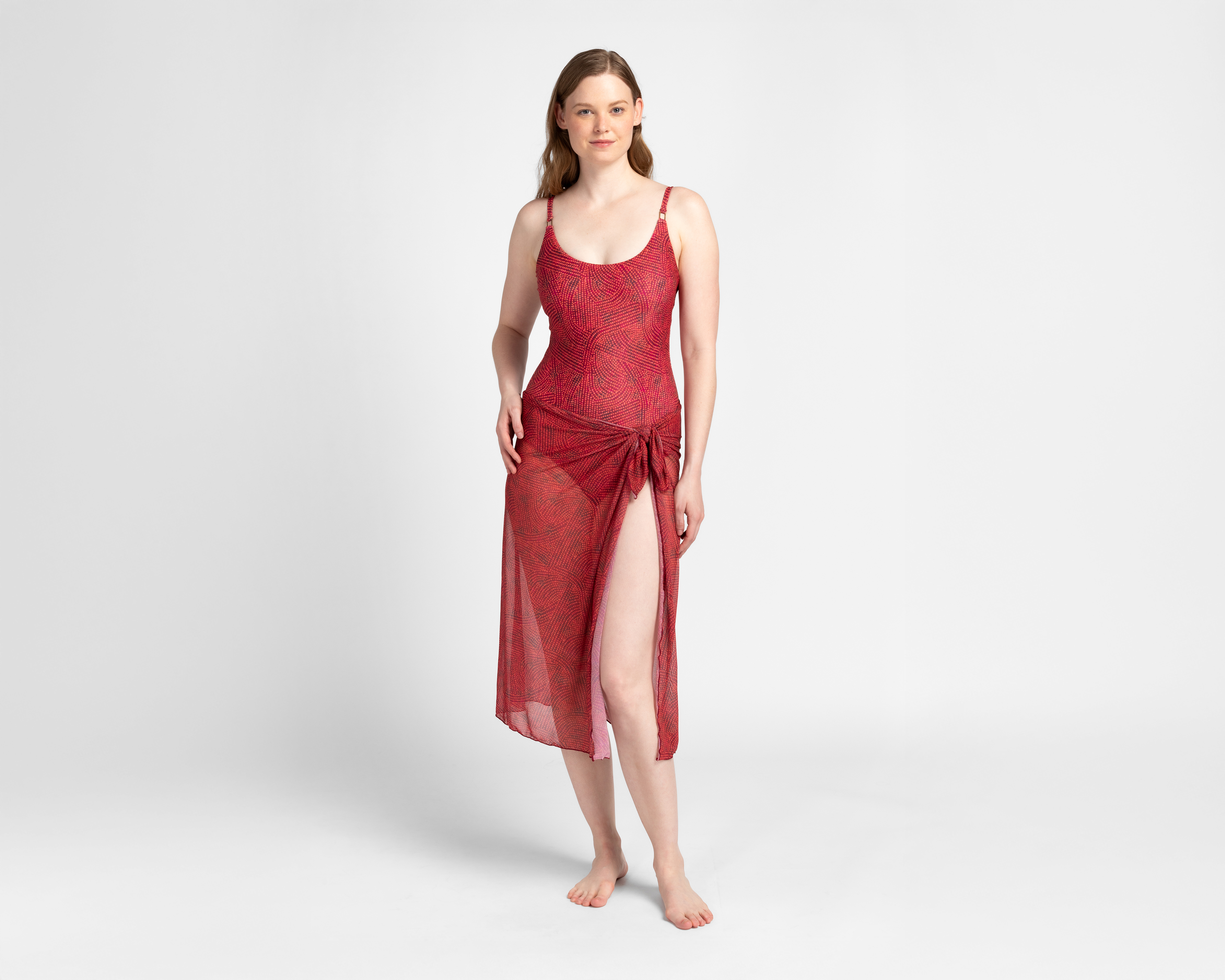 Traje de Baño Rio Beach con Pareo