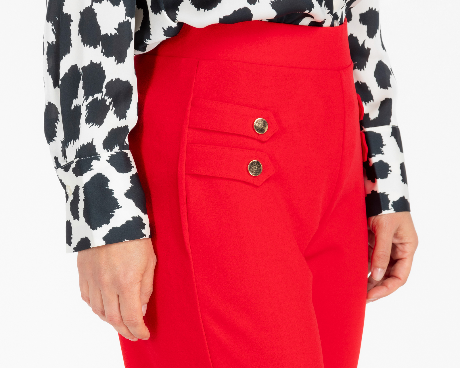 Foto 5 pulgar | Foto 4 | Pantalón de Vestir Sahara con Botones para Mujer