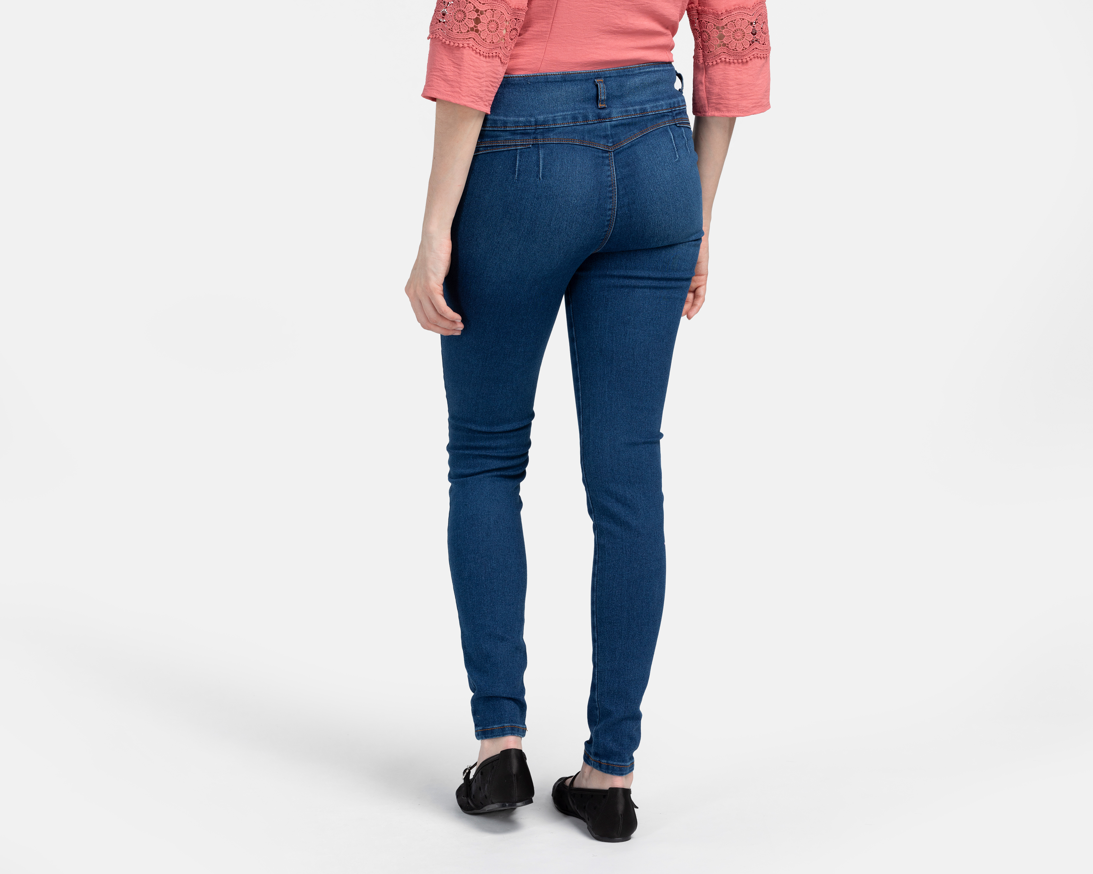 Foto 4 pulgar | Foto 3 | Jeans Skinny Sahara para Mujer