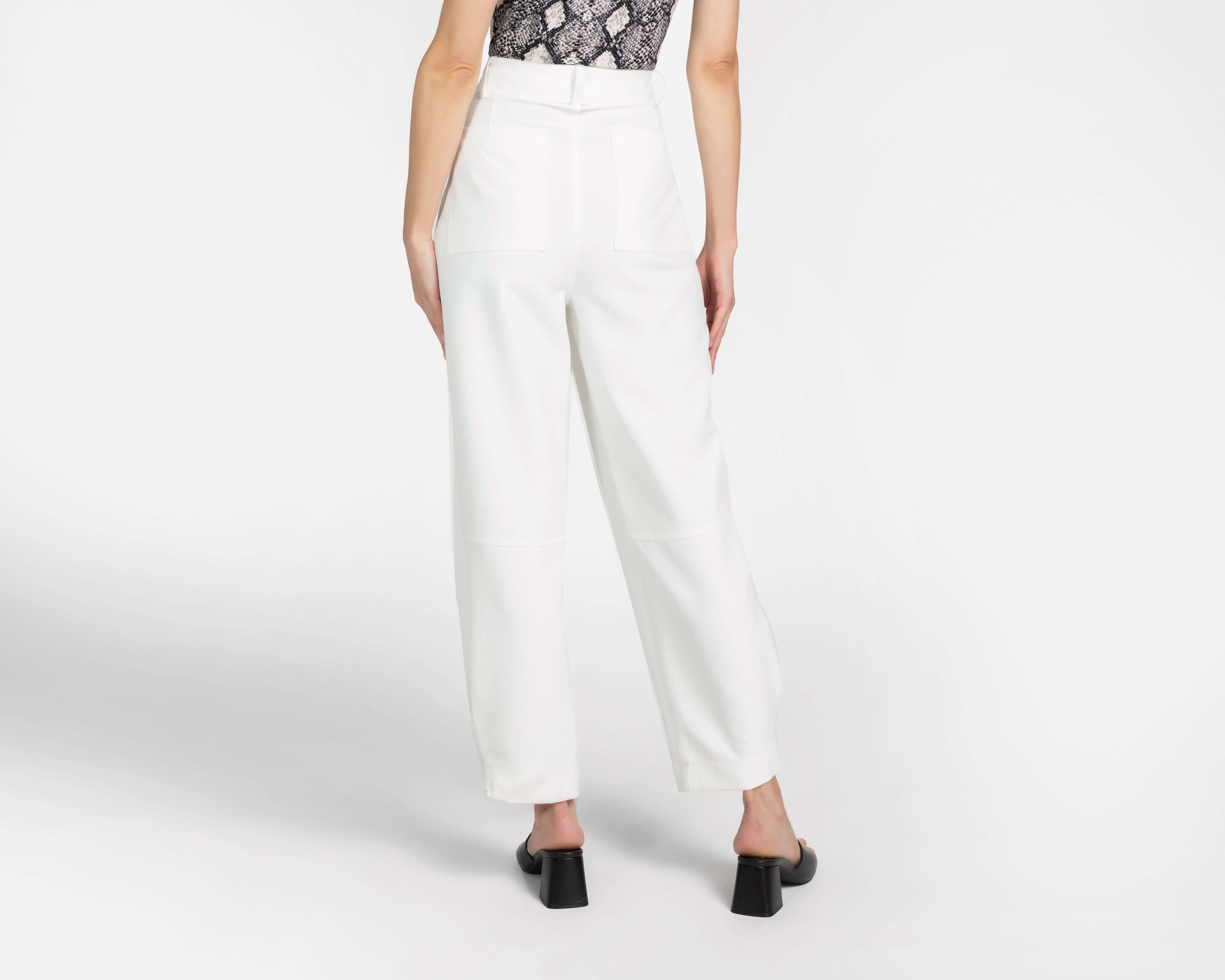Foto 4 pulgar | Foto 3 | Pantalón de Vestir Sahara con Cinturón para Mujer
