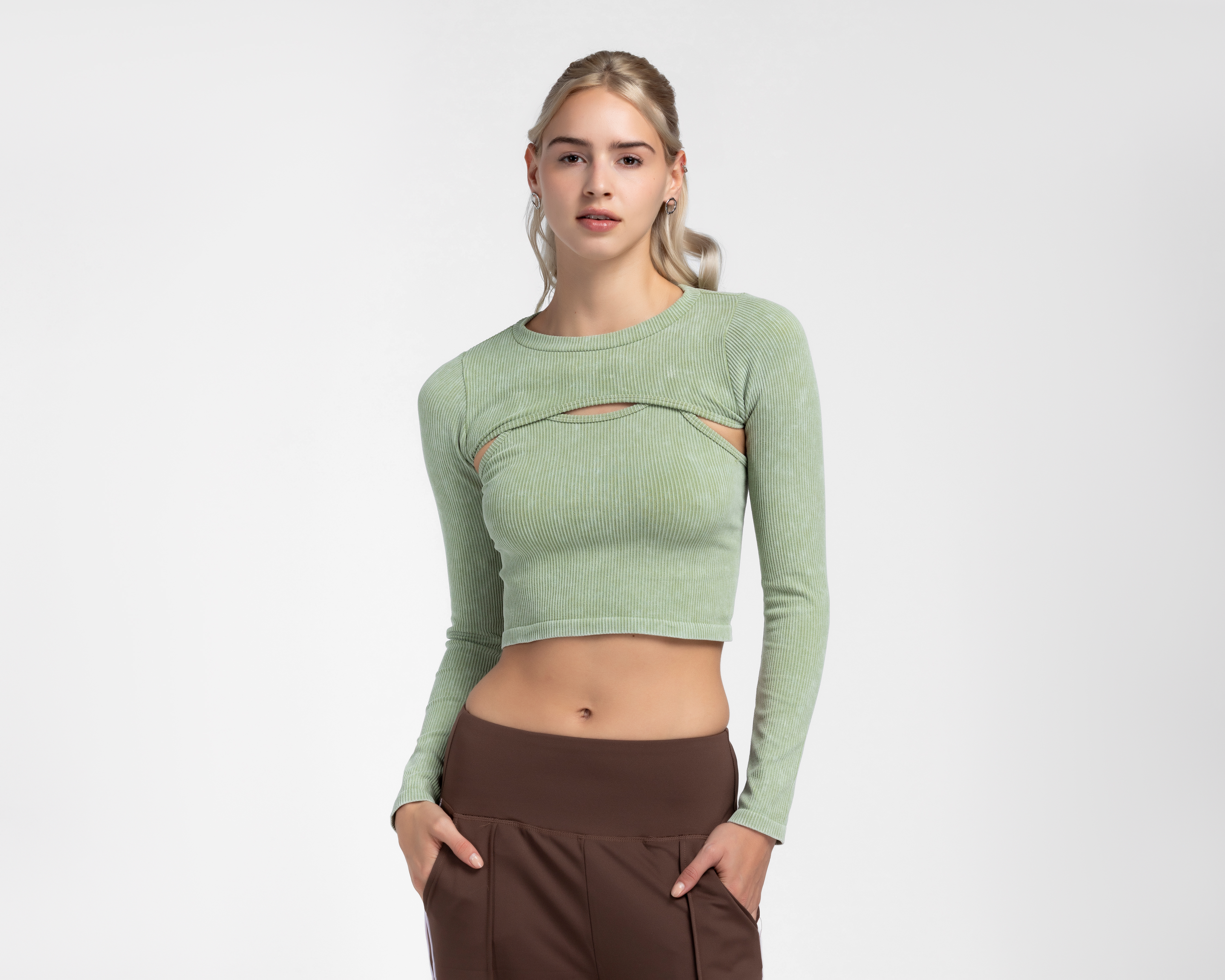 Foto 3 pulgar | Foto 2 | Playera Deportiva Sportline para Mujer 2 Piezas