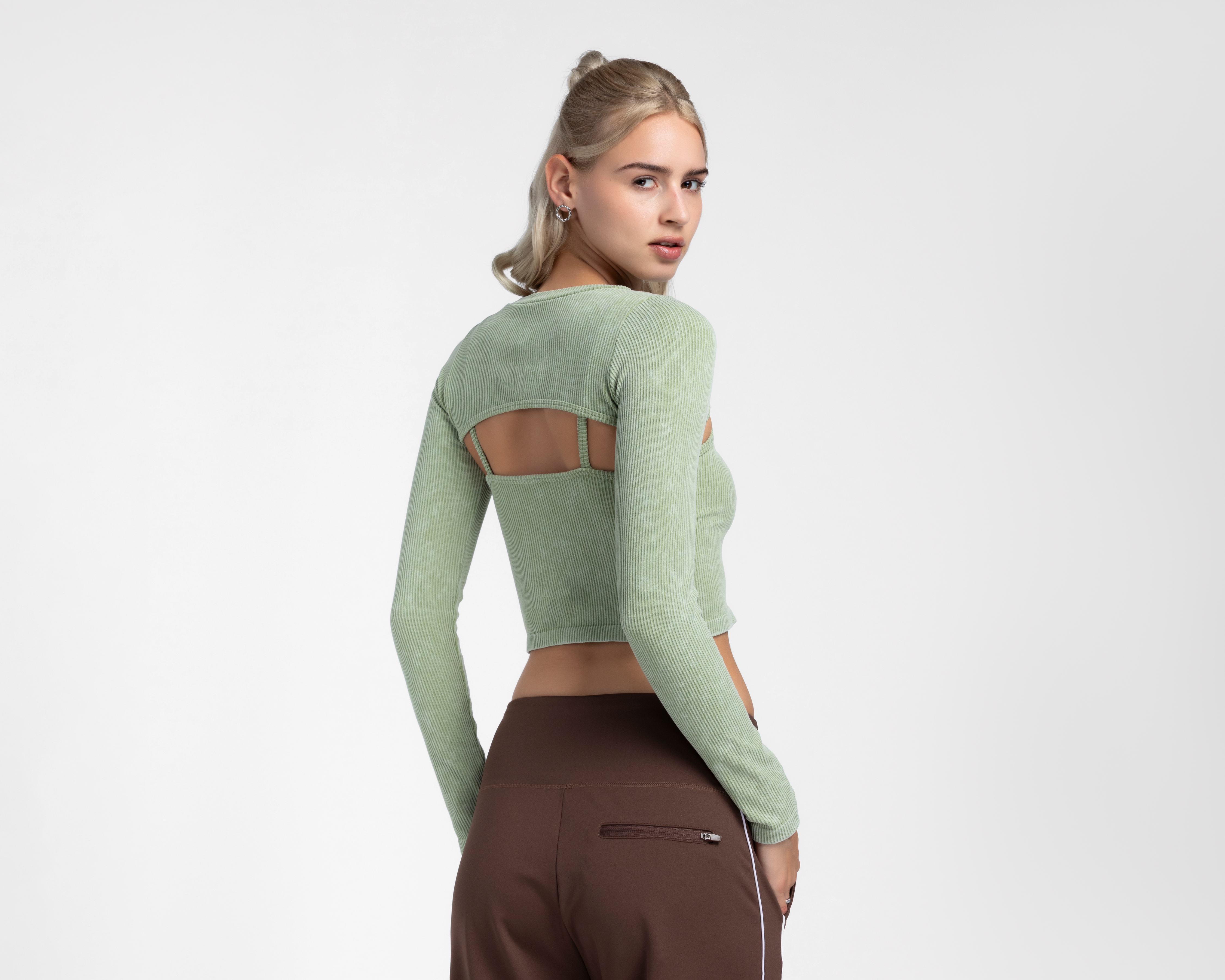 Foto 4 pulgar | Foto 3 | Playera Deportiva Sportline para Mujer 2 Piezas