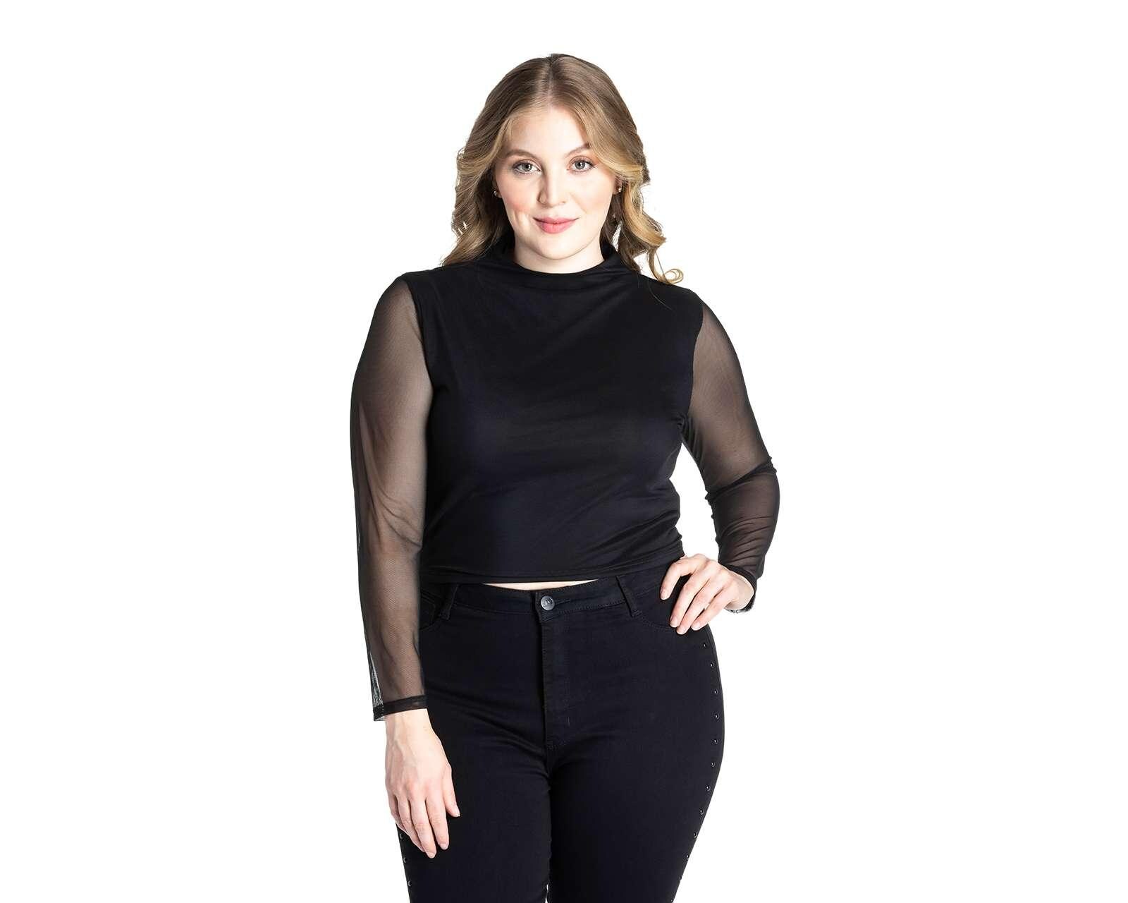 Foto 5 | Foto 5 | Playera Thinner Manga 3/4