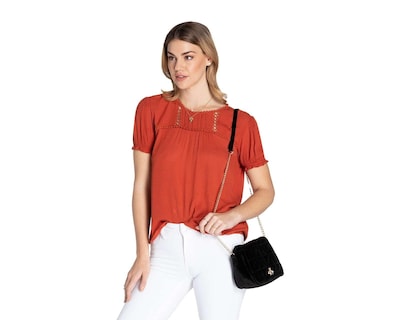 Foto 1 | Foto 1 | Blusa Sahara Chedrón Manga Corta