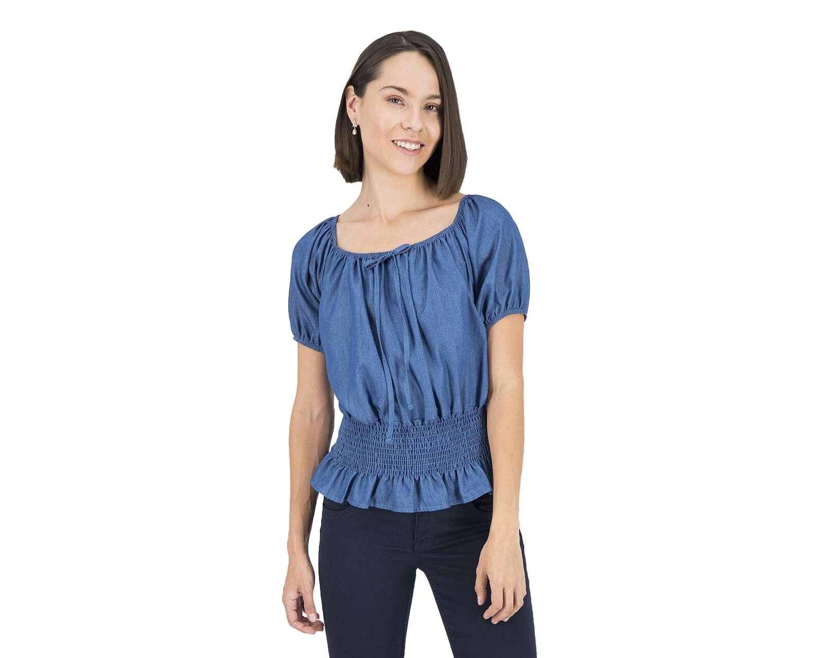 Foto 2 pulgar | Foto 1 | Blusa Refill Manga Corta