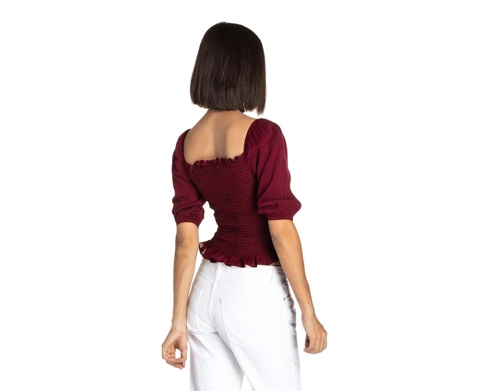 Foto 4 pulgar | Foto 3 | Blusa 18 Forever Juvenil Manga Corta